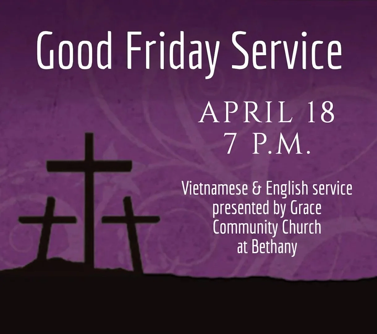 Worship Service • April 18, 2025 • Good Friday