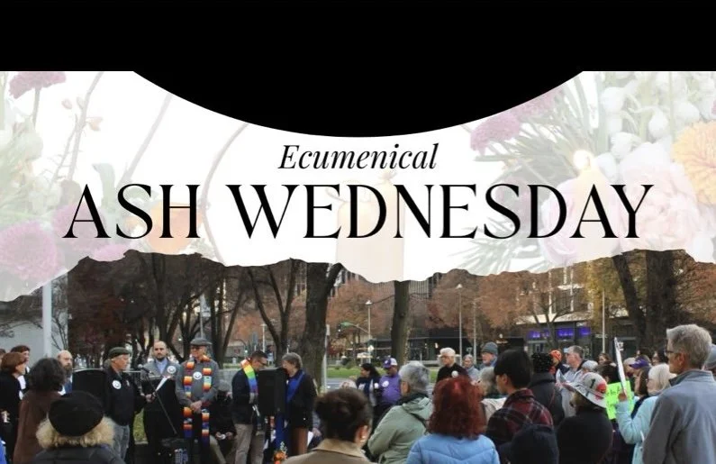 Prayer Vigil &amp; Ash Wednesday Service Sponsored by SacACT