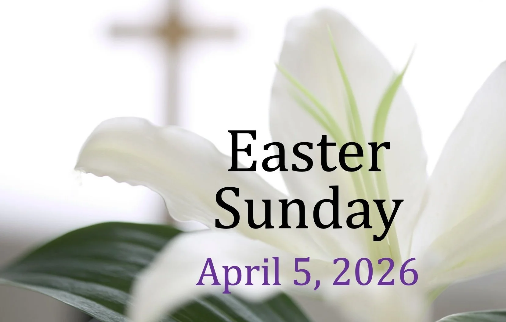 Worship Service • April 5, 2026 • Easter Sunday