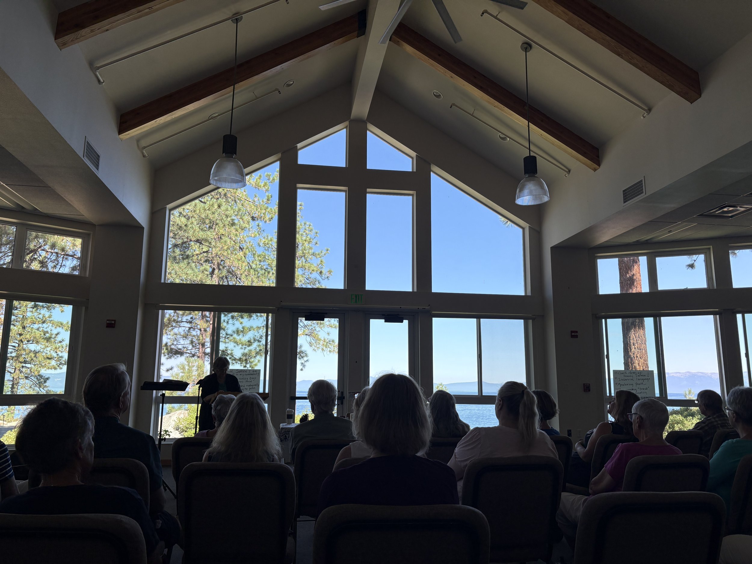 Church Retreat Was Attended by More Than Two Dozen Members &amp; Friends