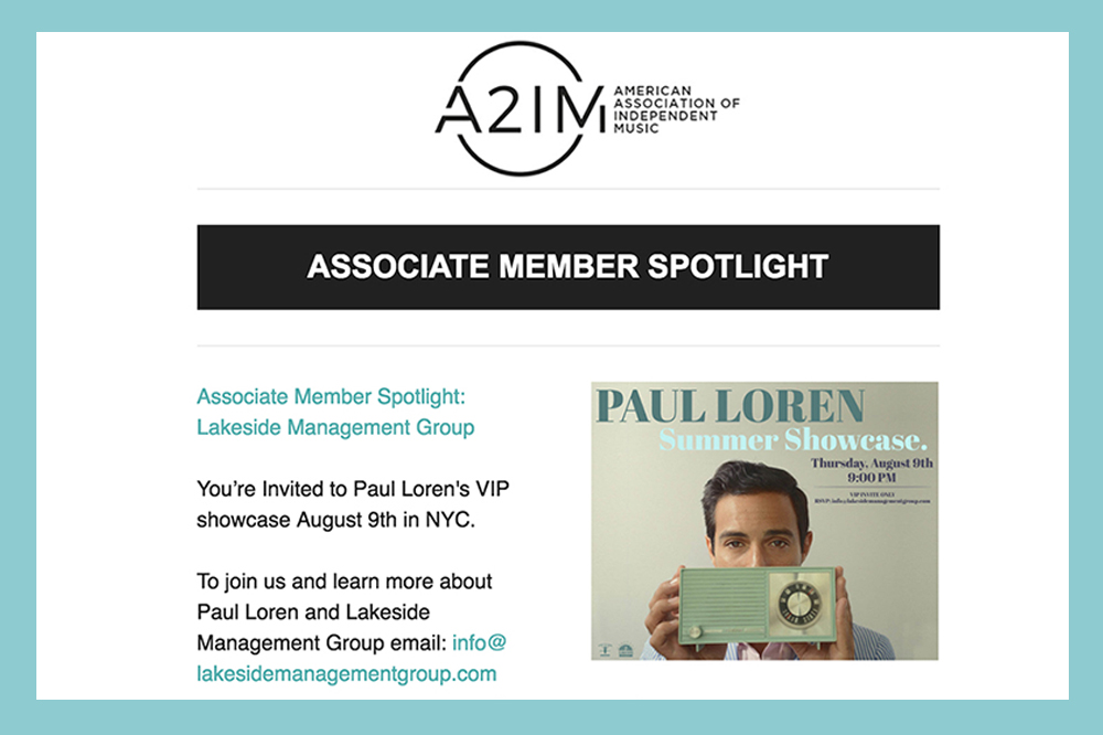 A2IM ASSOCIATE MEMBER SPOTLIGHT