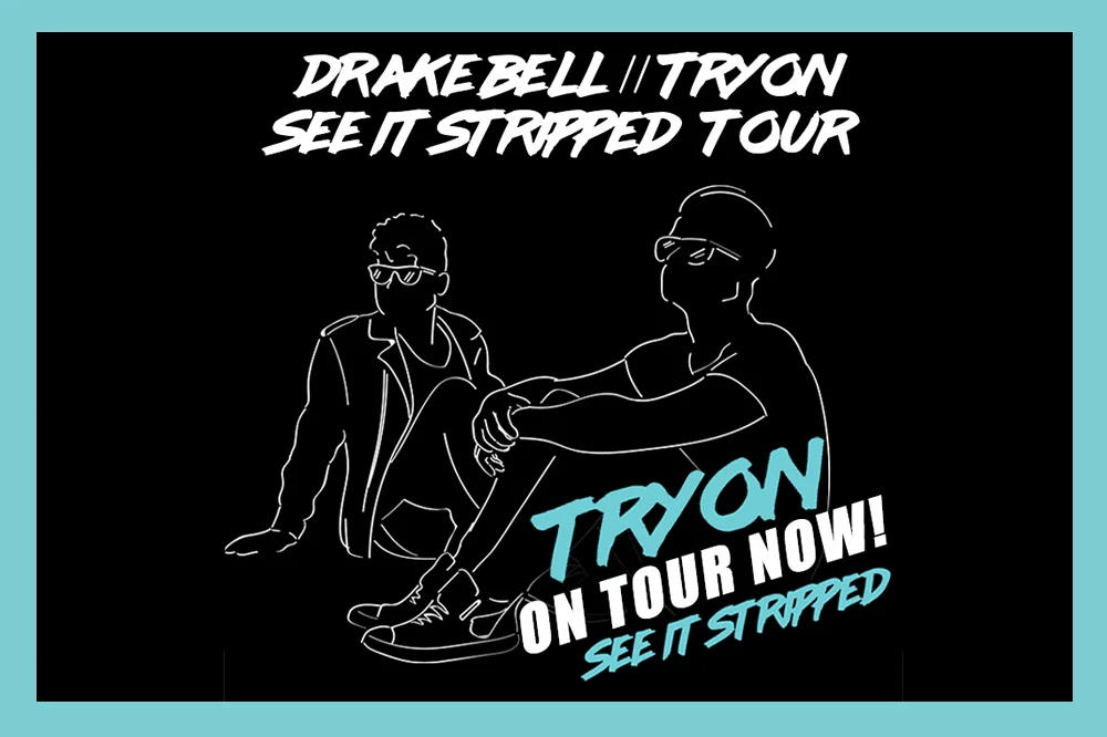 TRYON ON NATIONAL TOUR NOW WITH DRAKE BELL