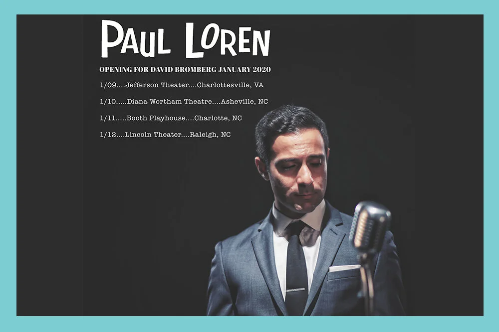 PAUL LOREN ON TOUR NOW WITH DAVID BROMBERG