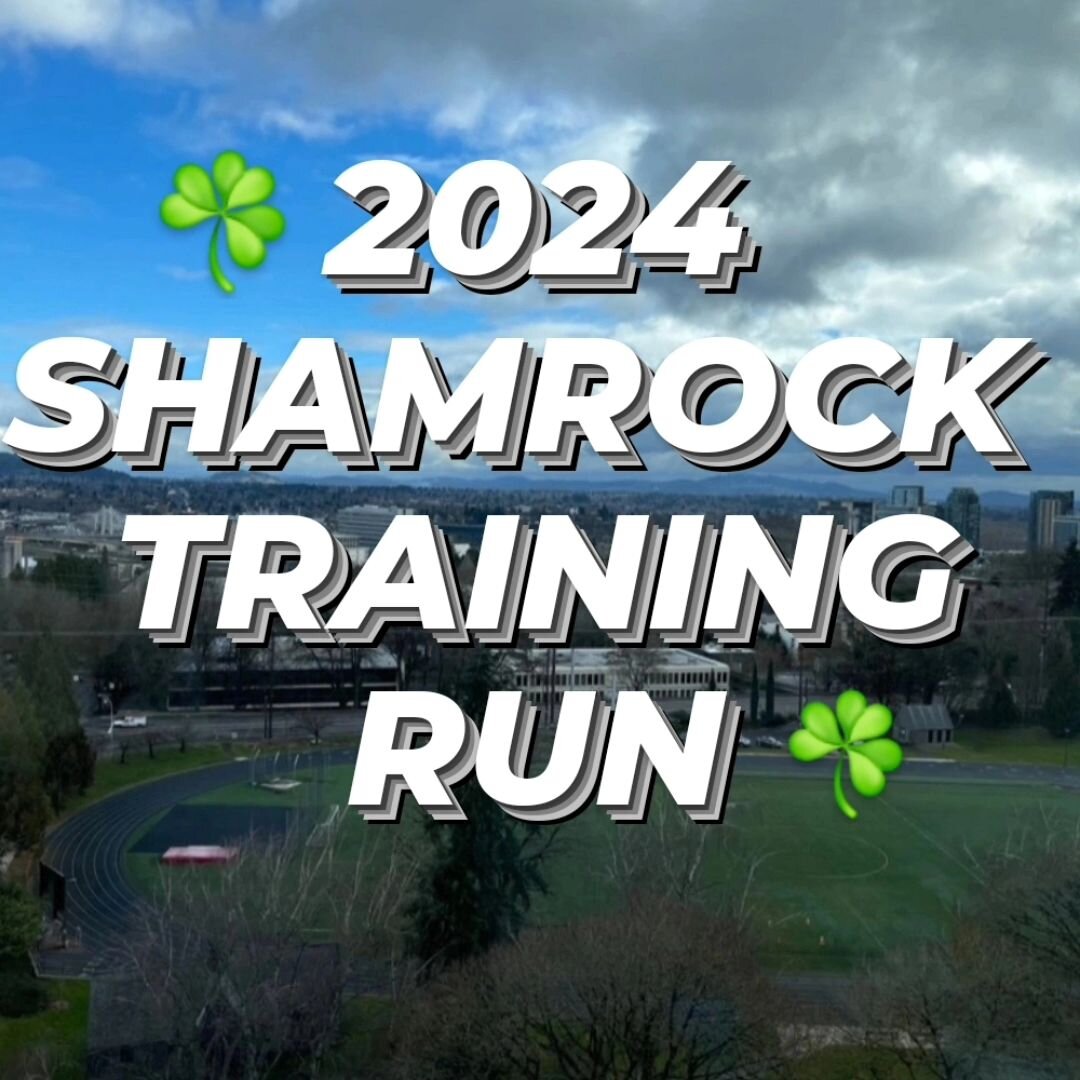 Back at Duniway track tomorrow for our Shamrock run! Meet at the bleachers at 9:30am, step off 9:45am. Our Terwilliger route is a 5 mile out and back. Brunch is at Cheerful Tortoise. Tackle those hills or just walk the track. Hope you're getting out 