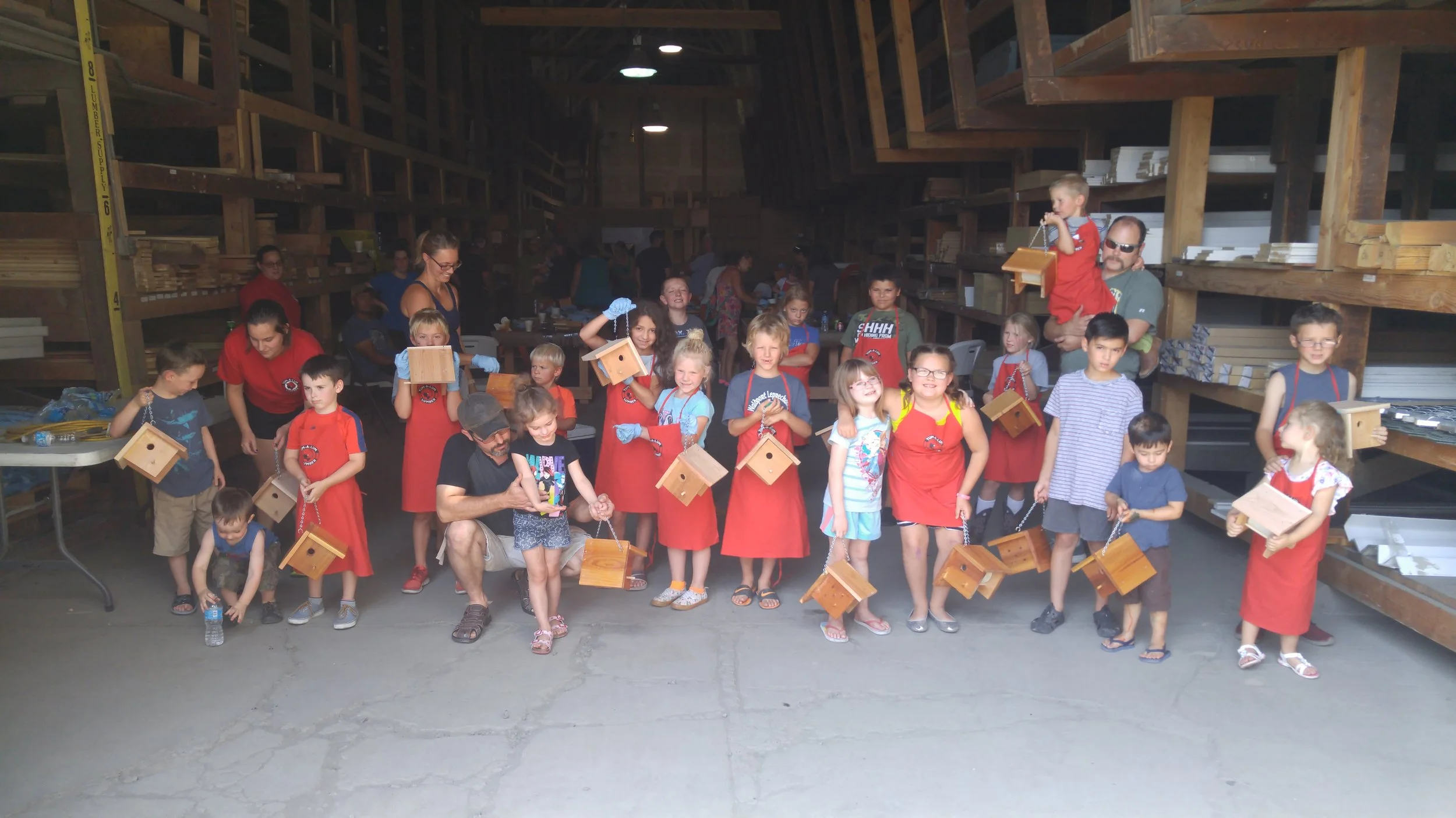 July Birdhouse Workshops @ Tum-A-Lum Lumber