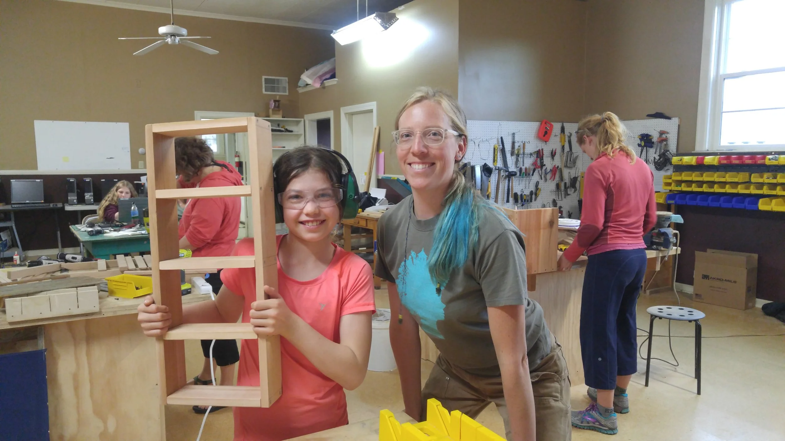 Women & Girls Woodworking Workshops
