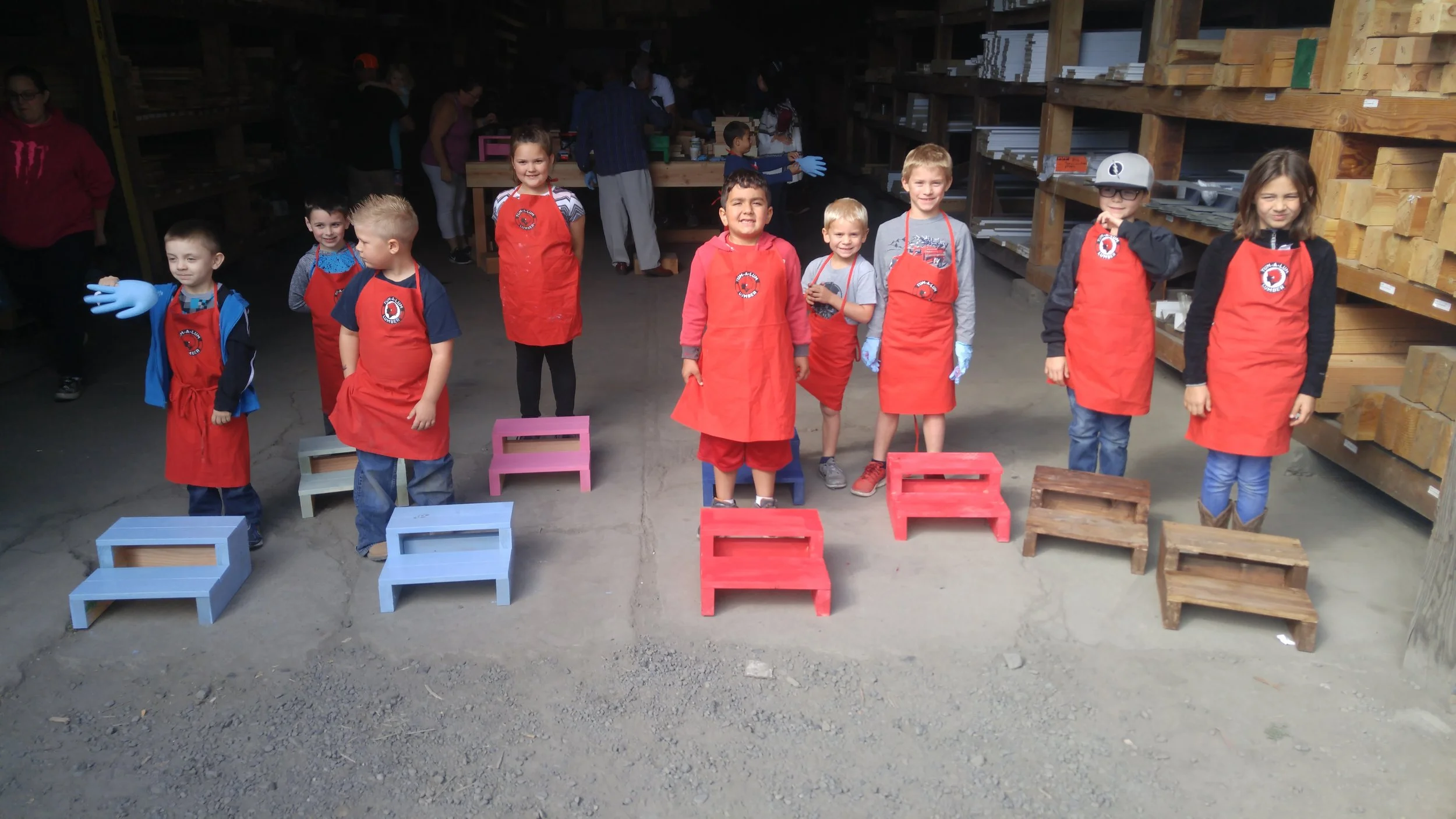 September Step Stool Workshops @ Tum-A-Lum Lumber