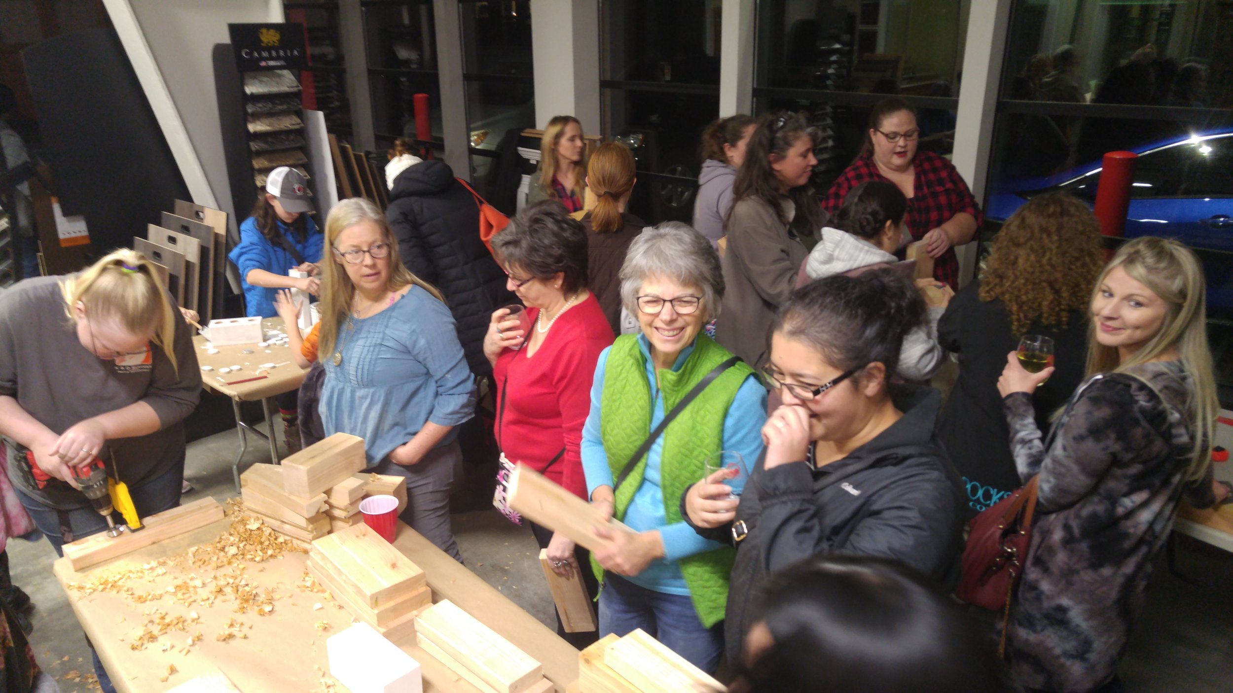 Ladies Night @ Tum-A-Lum Lumber, Hood River!