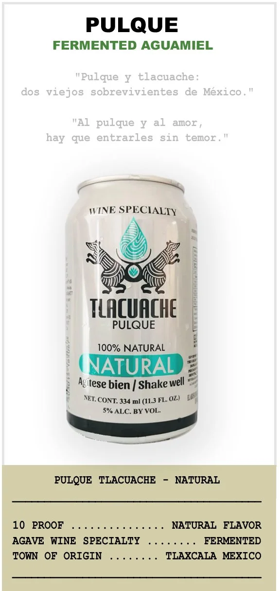 Item 4155 Pulque Tlaciache - Natural 24/355ml