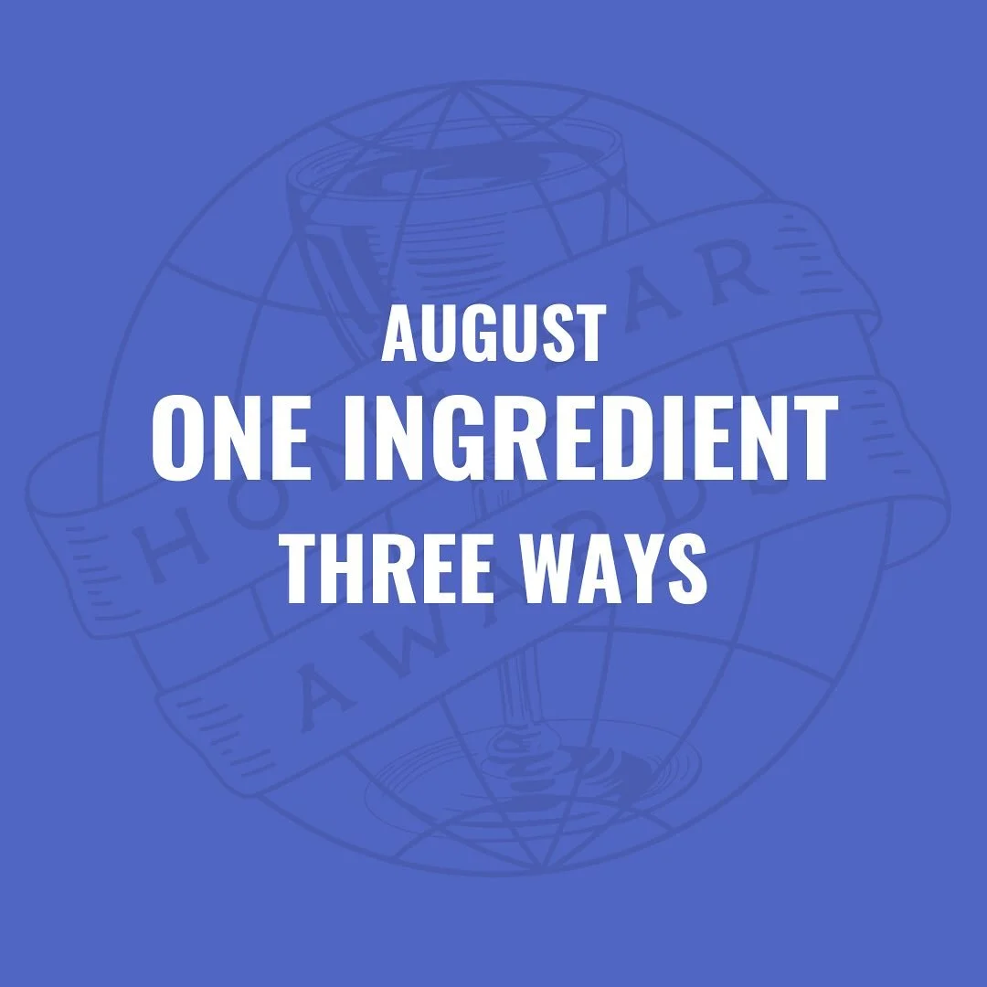 We&rsquo;re back at it with another ingredient-focused challenge: one ingredient, three ways. Lots of ways to get creative on this one!

Rules:

&bull; Your cocktail must contain an ingredient in three different forms.
&bull; Your cocktail must be su