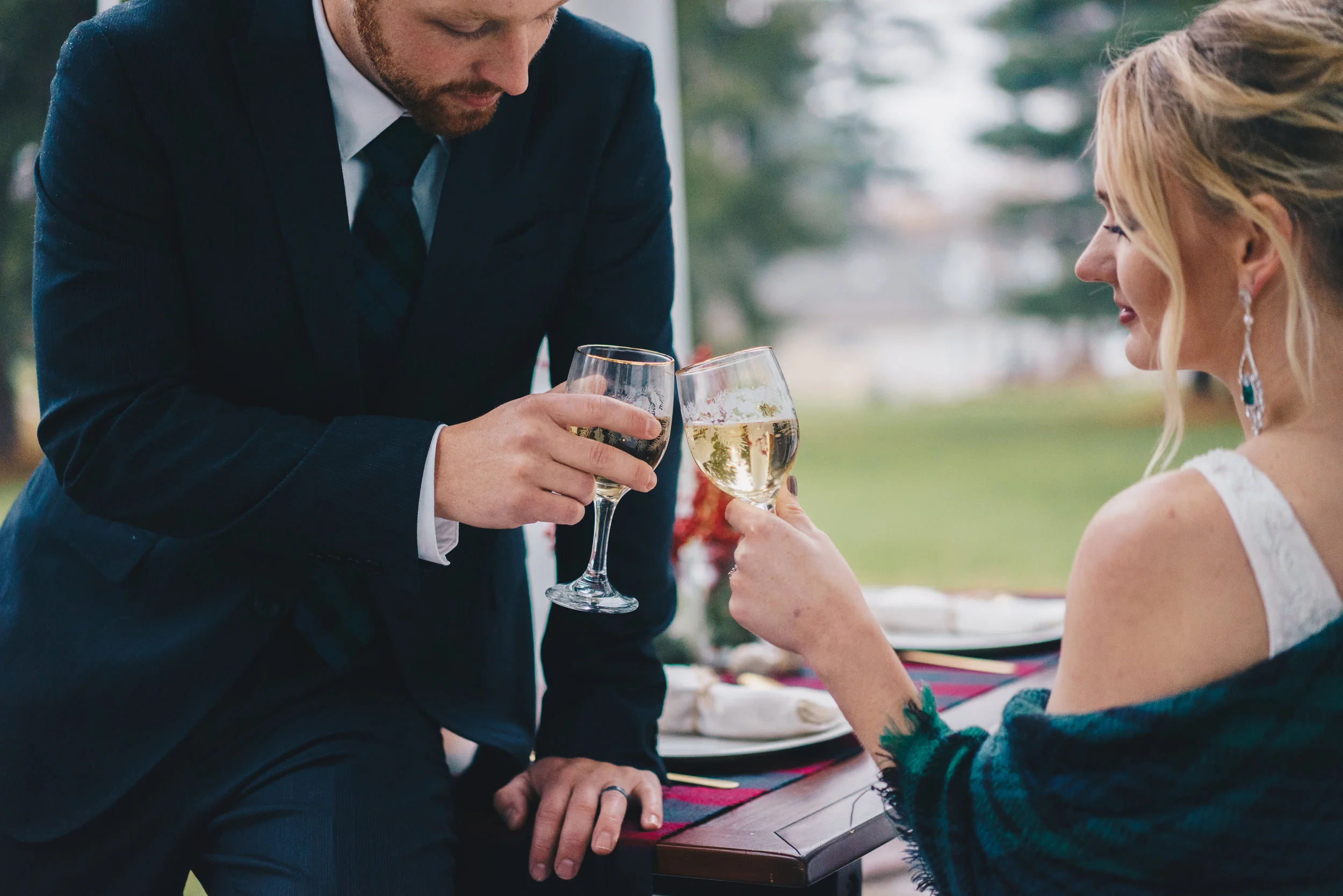 Cozy November Styled Wedding