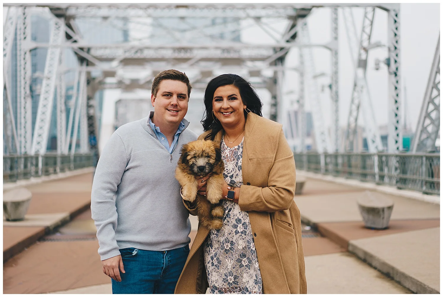 Kane and Morgan Downtown Nashville Engagement Session