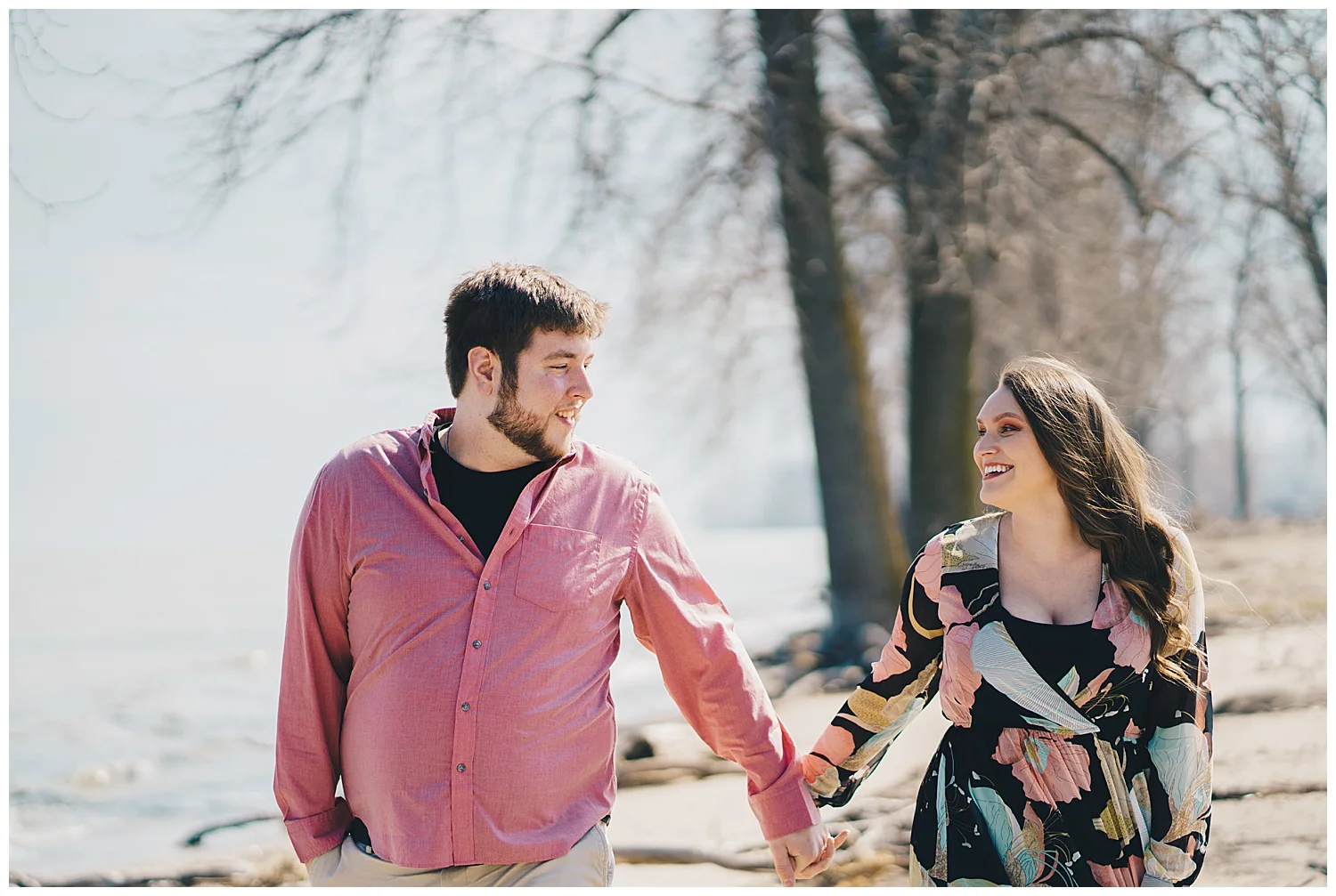 Hunter and Angela Beach Engagement Session