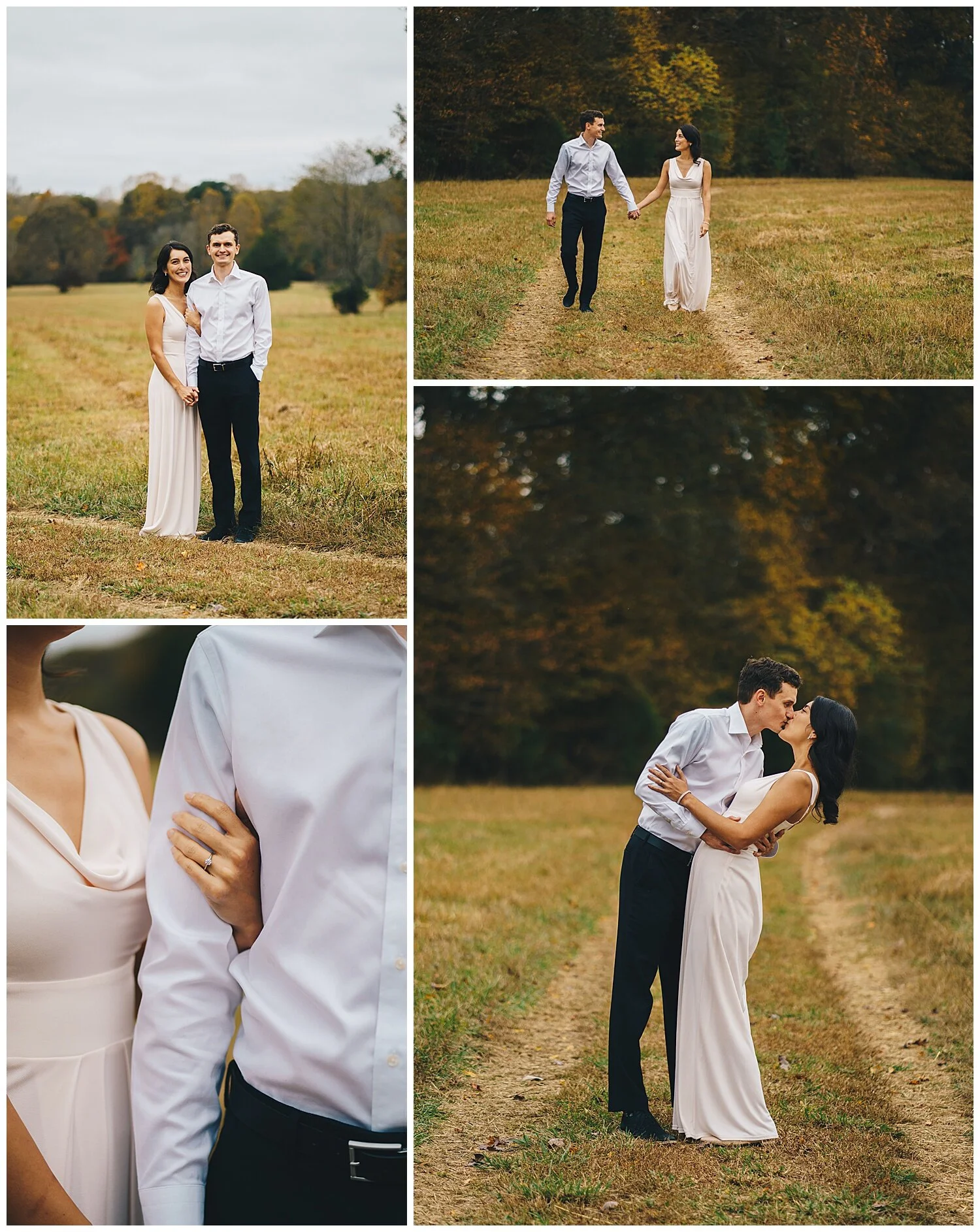 Manchester Tennessee Engagement Session - Nashville Tennessee Wedding Photographer- Will and Nicole Old Fort State Archaeological State Park Engagement Session