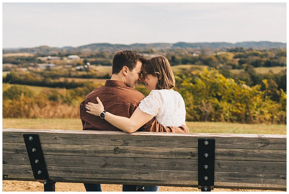 Preservation Park Engagement Session | Aaron &amp; Ruth | Thompson’s Station, TN