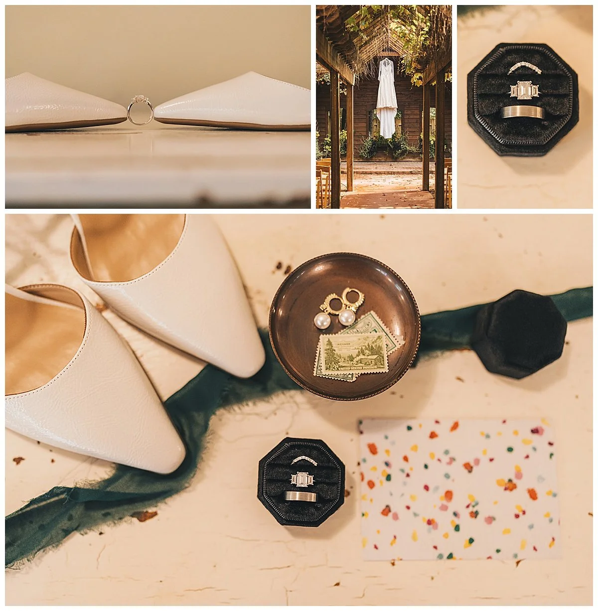 Wedding details at BlueBridge Event Center