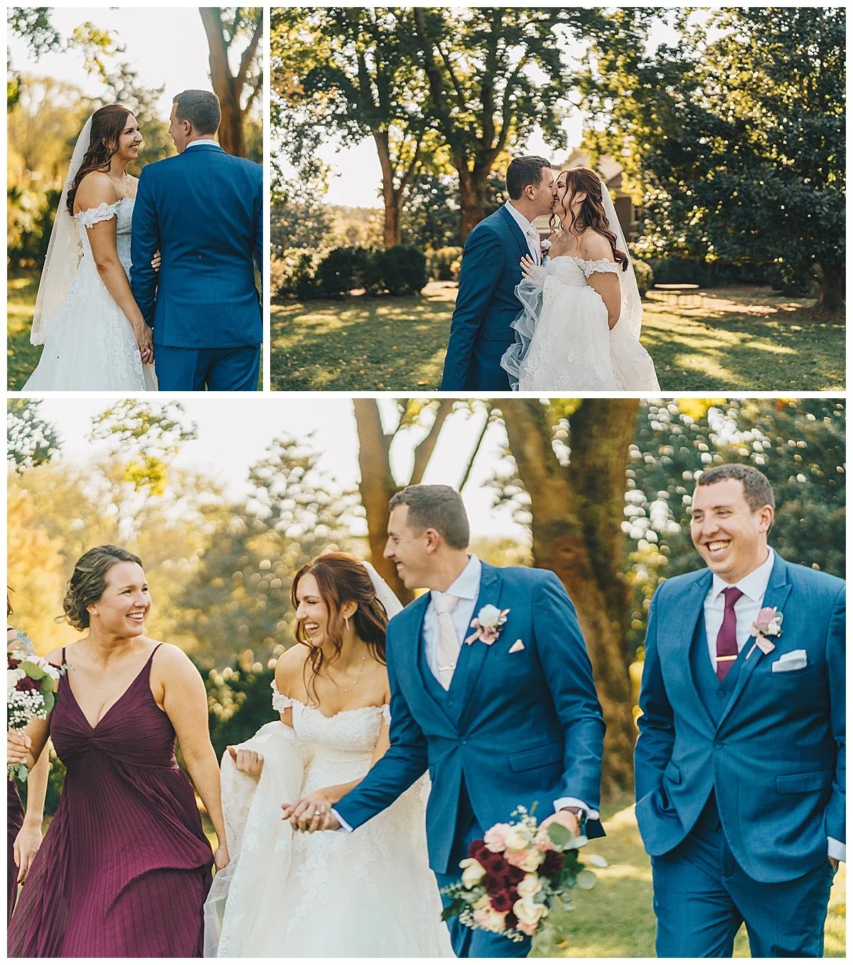 Couples portraits at Homestead Manor outside of Nashville