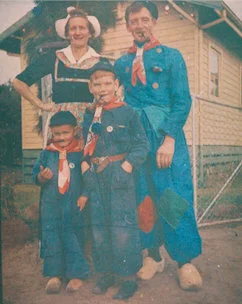 The Lont Family, 1954. 