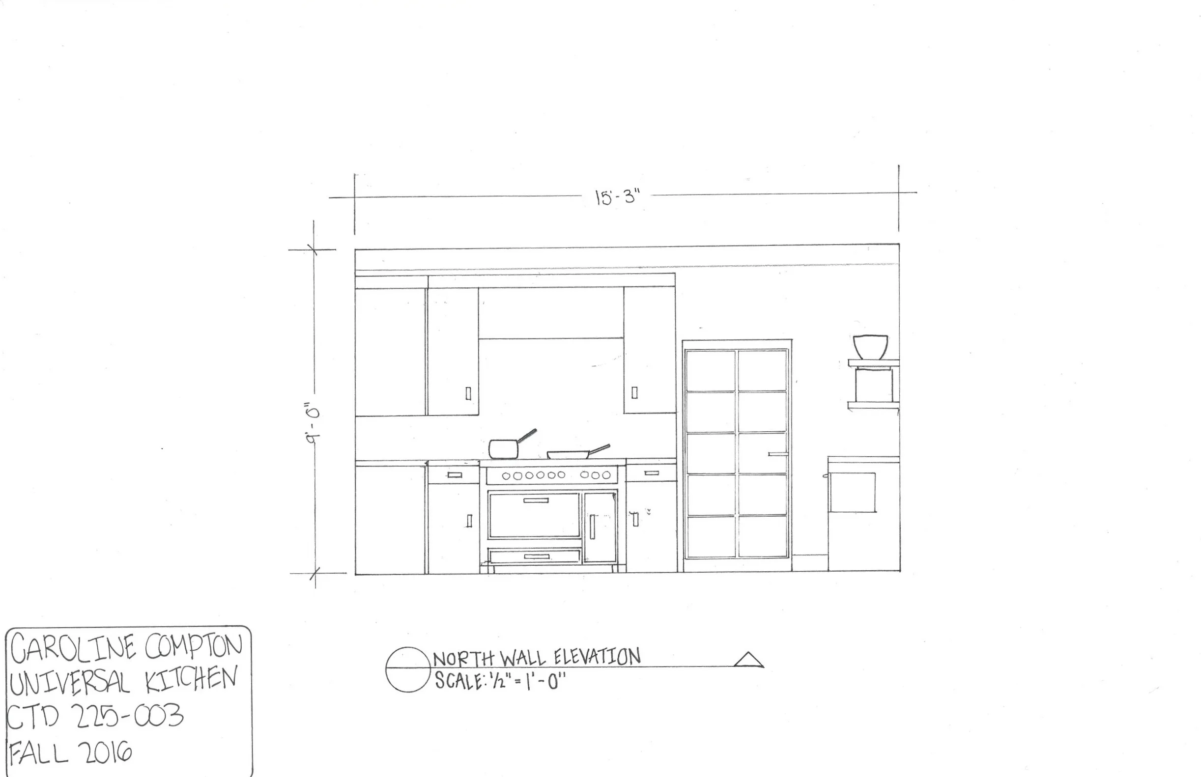 North Wall Elevation