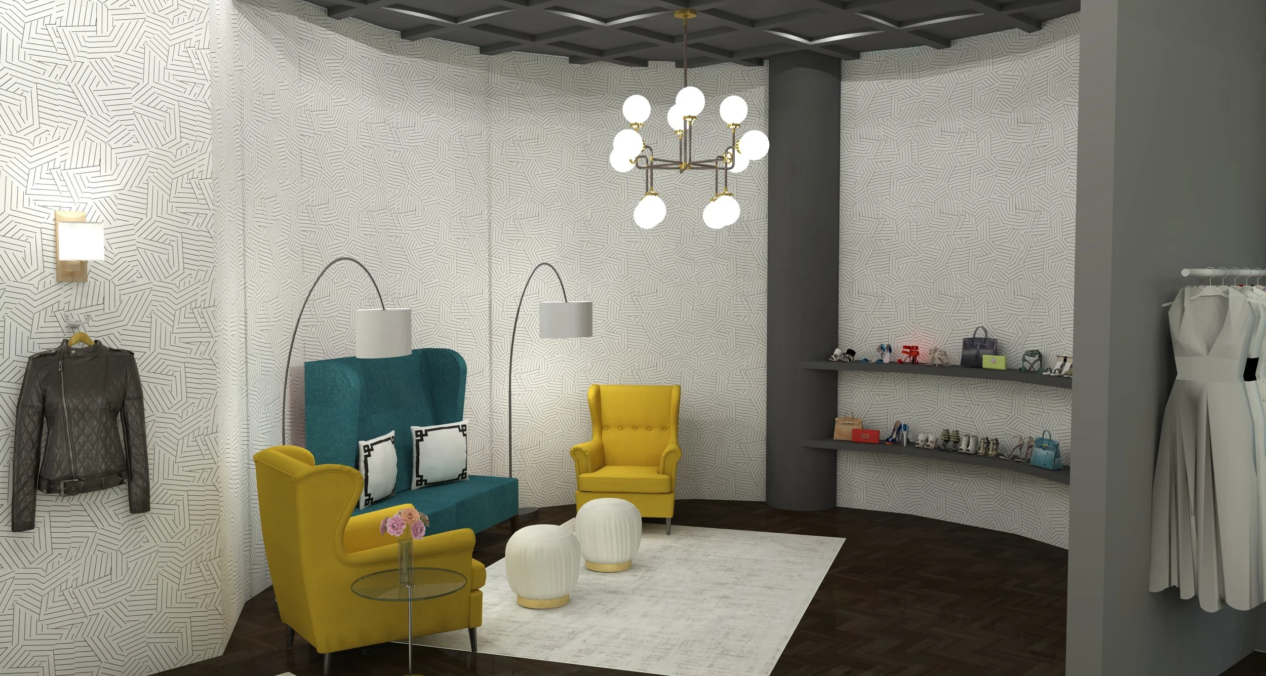 Shoe Display and Accessories 