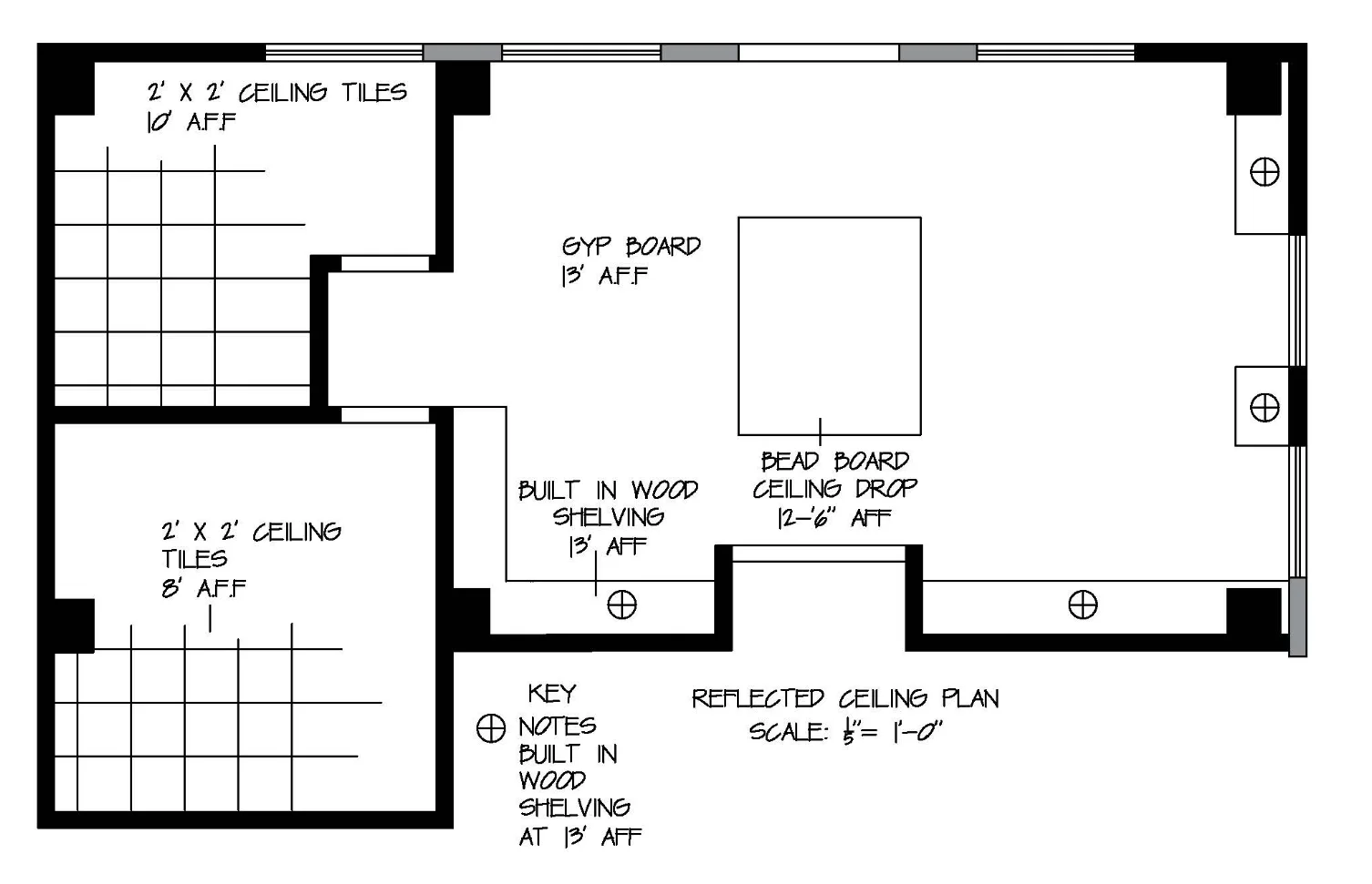 Reflecting Ceiling Plan