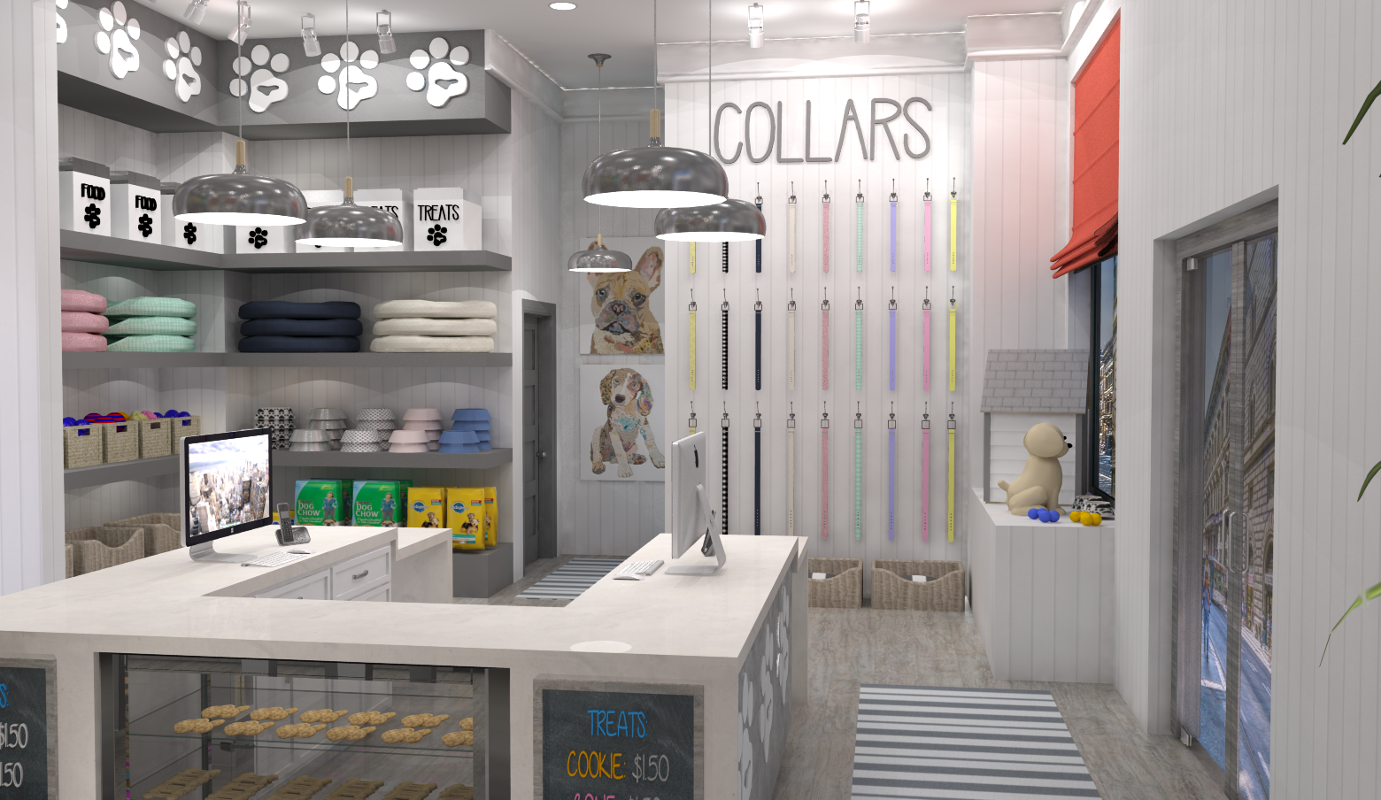 Perspective of Merchandise Area 2