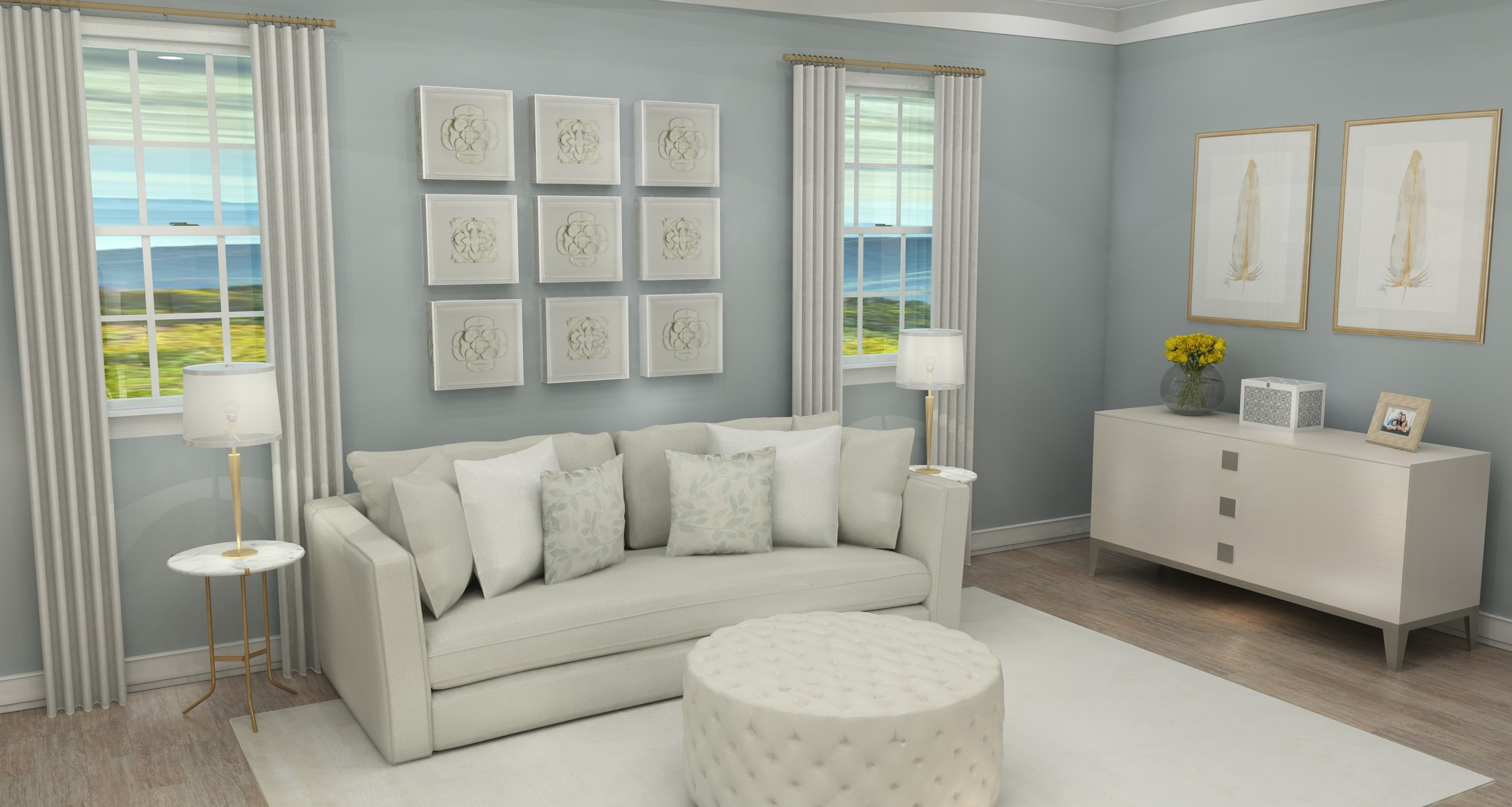 ADA Residential Suite Living Area