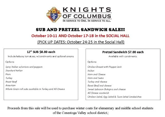 Sub sale