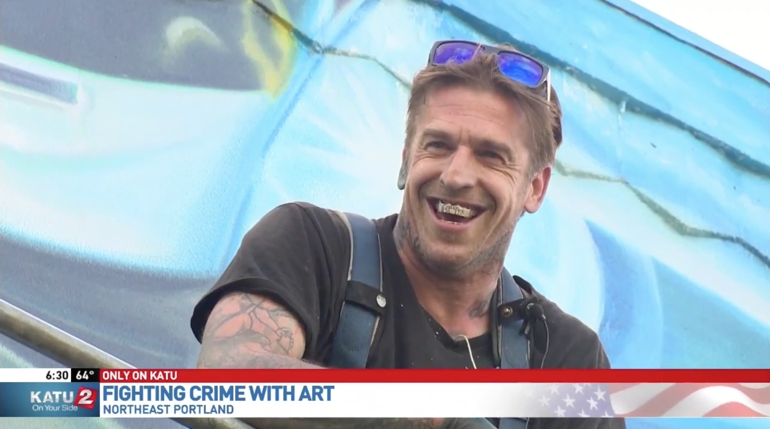 PORTLAND BUSINESSES TURN TO STREET ARTISTS TO HELP DETR GRAFFITI