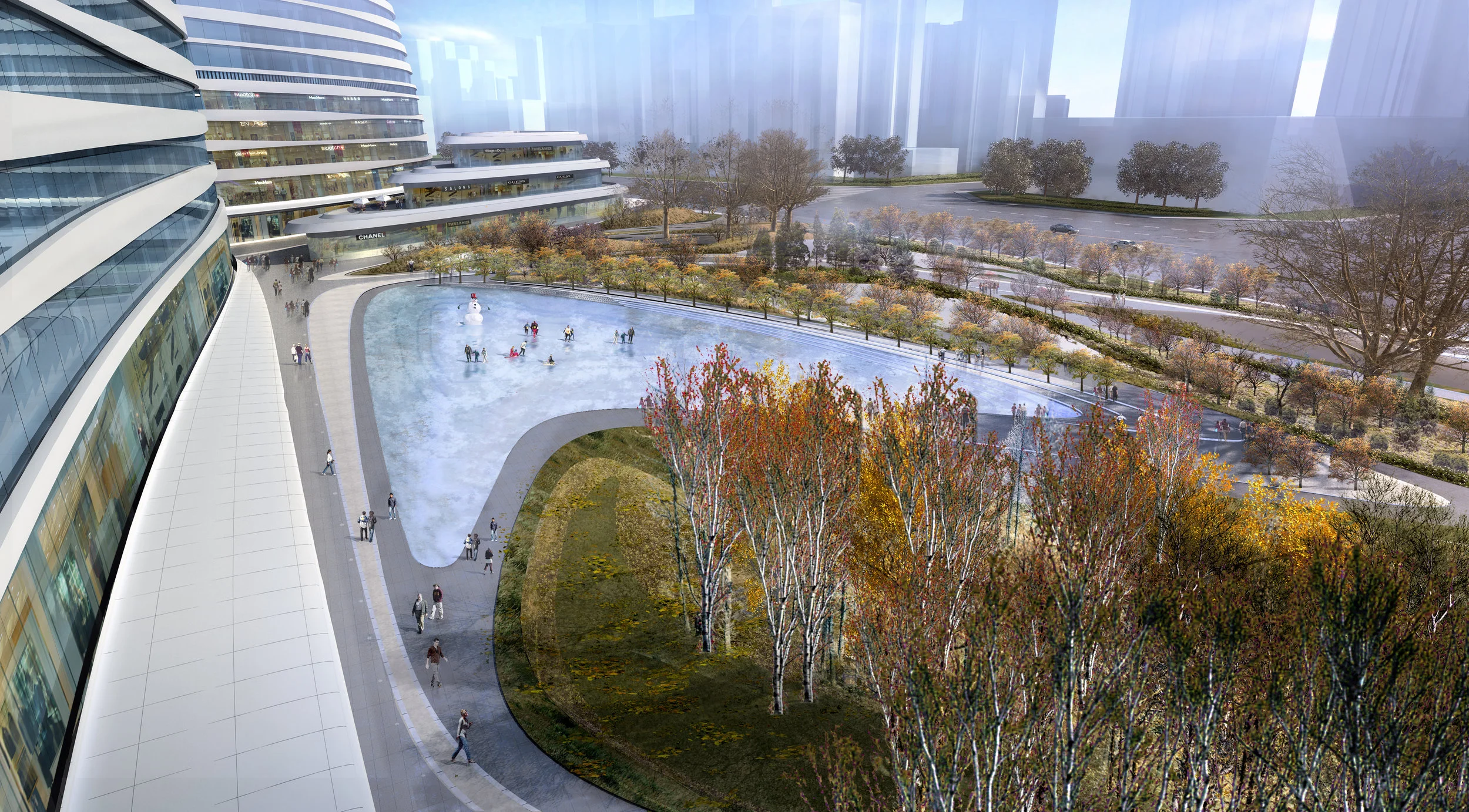 Zaha Hadid Architects - Wangjing SOHO | © Jerry Yin