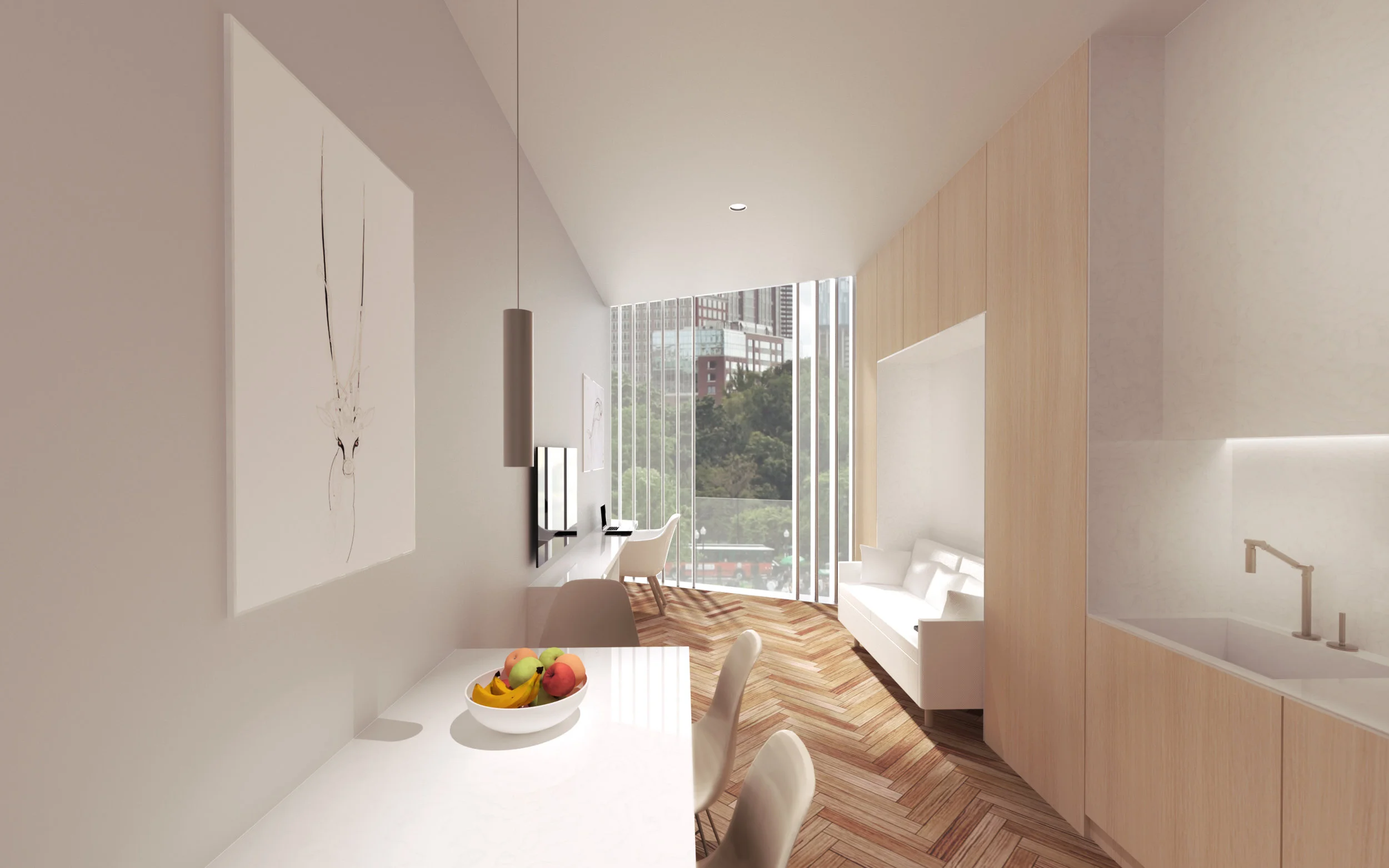 Mass Timber Modular Apartments | Boston, MA