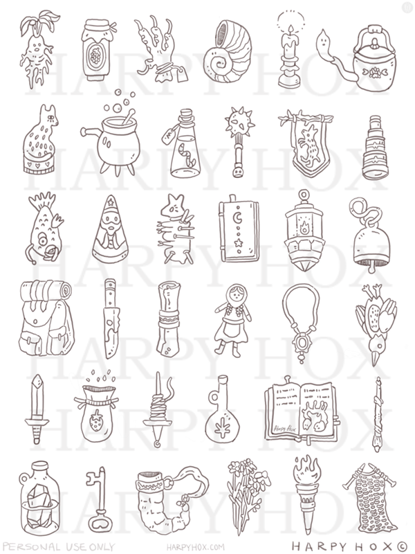 Coloring Page - Cabinet I