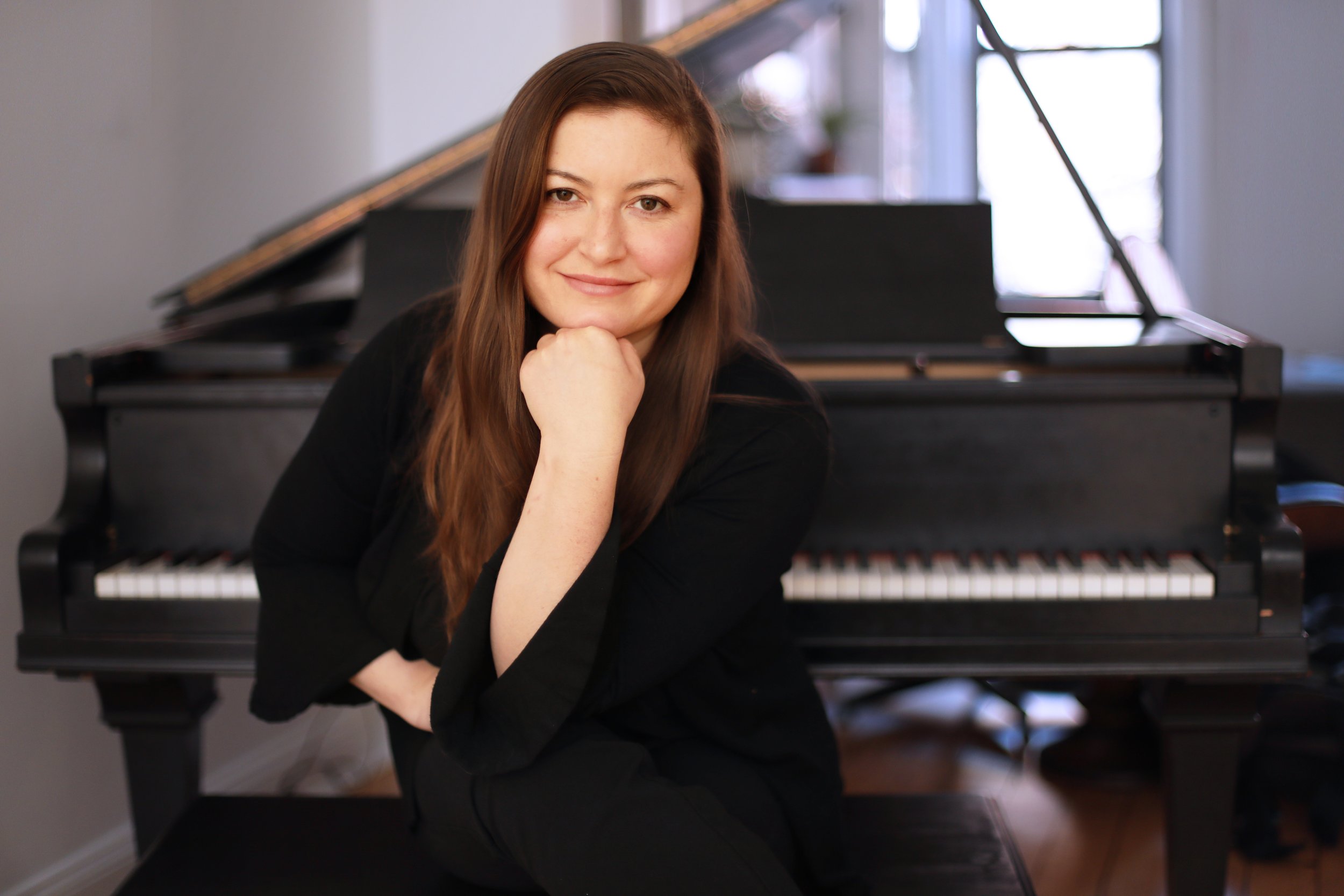 Carmen Staaf at Vermont Jazz Center Solo Piano Festival!