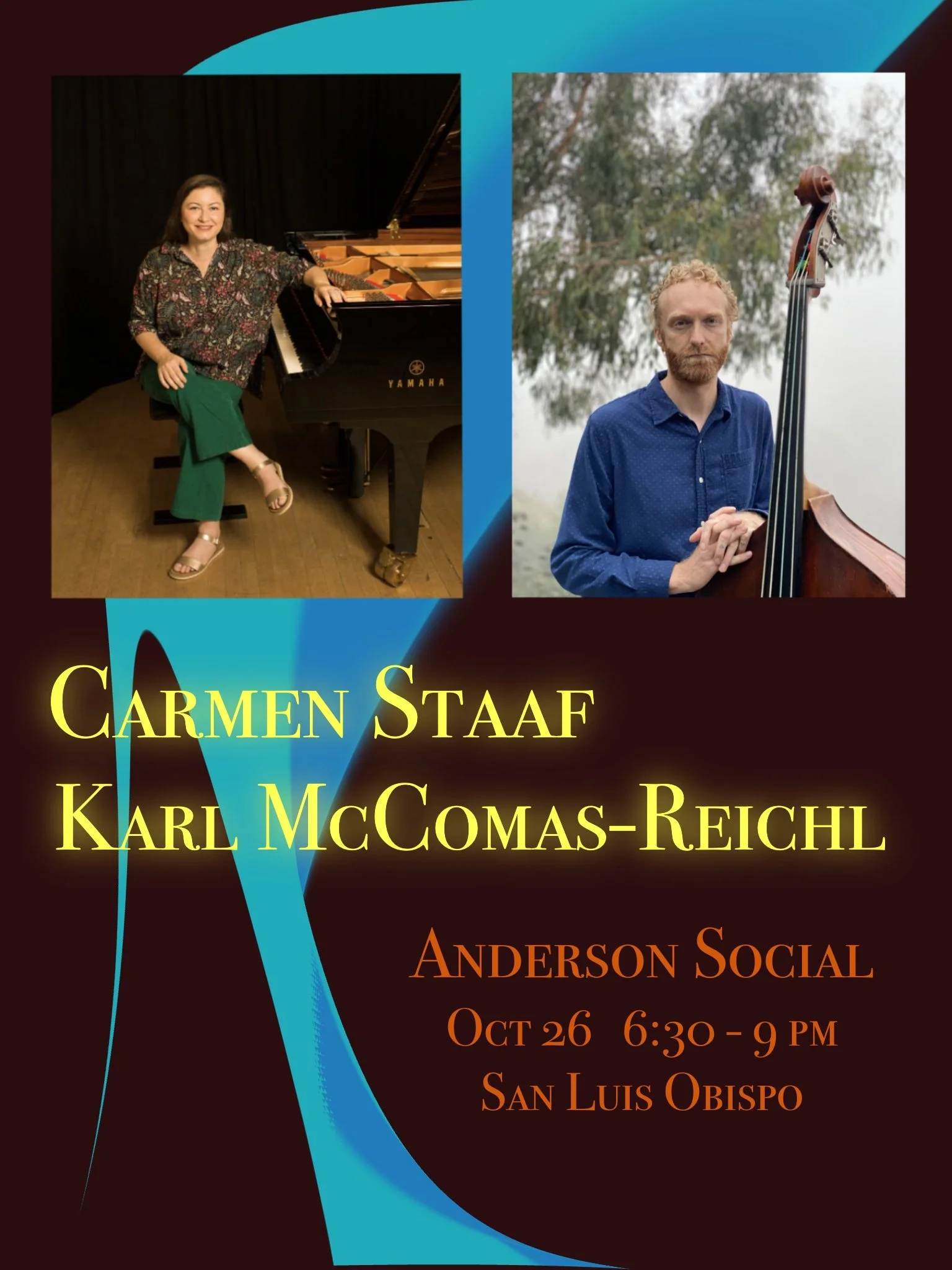 Duo with Karl McComas-Reichl at Anderson Social