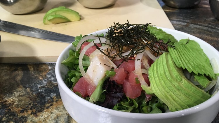 Keto-Friendly Poke Bowl