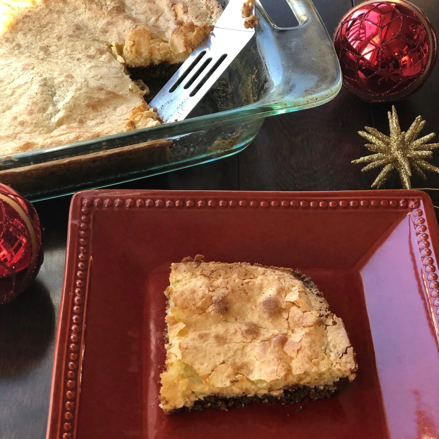 GF/DF Gooey Butter Cake
