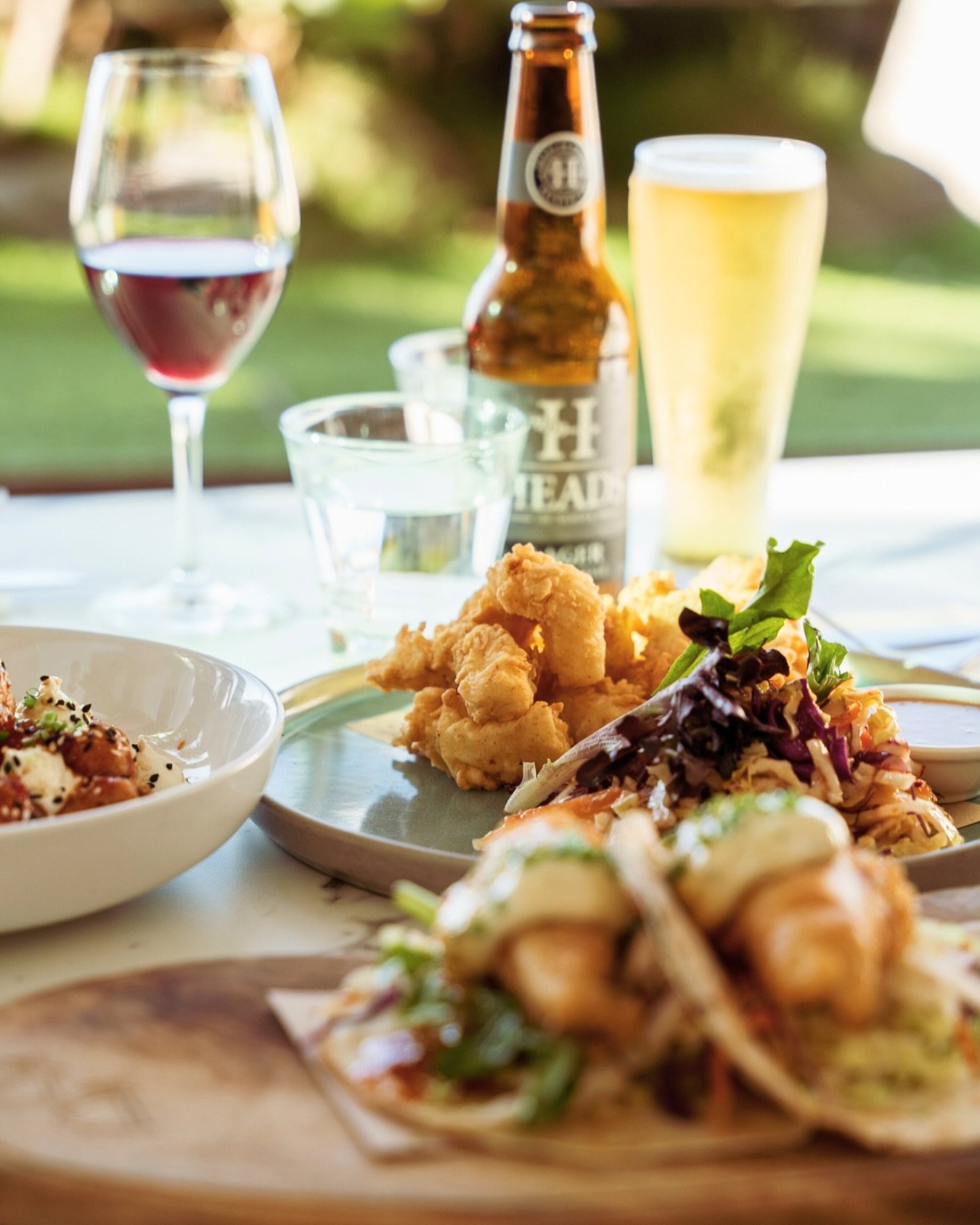 There&rsquo;s no better way to wrap up the weekend than with good company and great food. 
Our snapper tacos, salt &amp; pepper calamari, and sticky cauliflower are made for moments like these &mdash; fresh, flavourful, and perfect for passing around