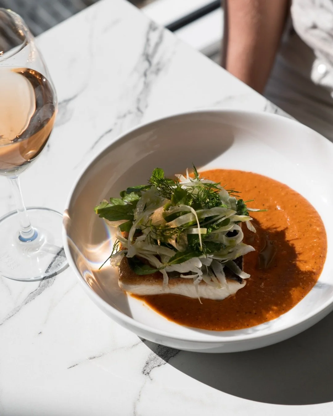 Our seasonal menu highlights the best local produce. Each day, our daily specials bring something new, featuring the freshest catch from the coast.

Discover today&rsquo;s market fish or our &lsquo;taste of the sea&rsquo; plate to share on the specia