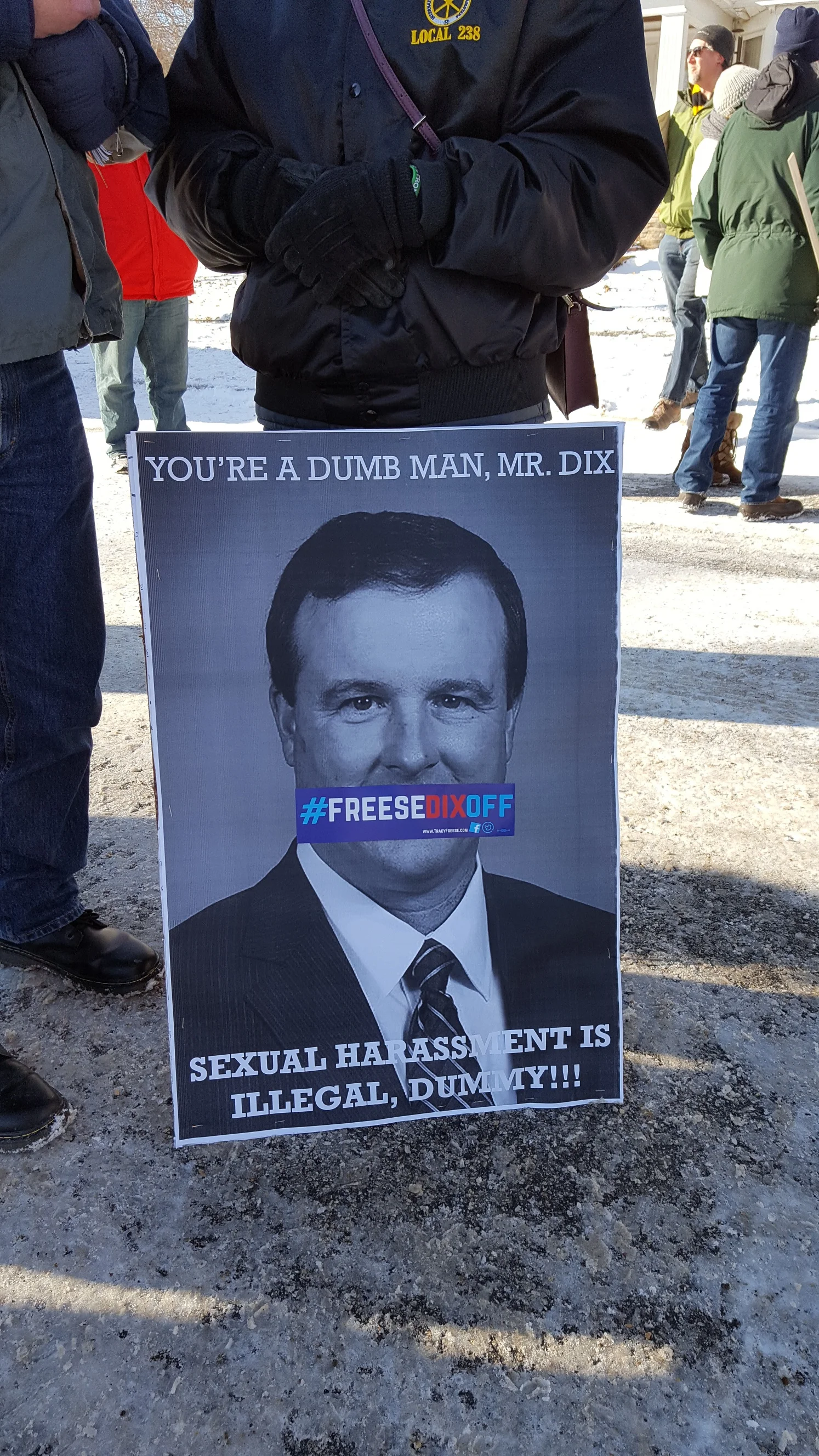The sign says it all.