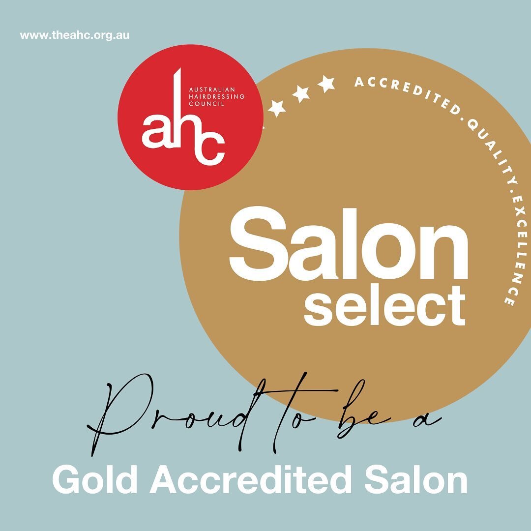 𝘿𝙄𝘿 𝙔𝙊𝙐 𝙆𝙉𝙊𝙒&hellip; 
Letitia Booth Hair is an Australian Hairdressing Council accredited GOLD member in recognition of exceptional client service, professional salon presentation, fair employment practices, training to the highest level, c