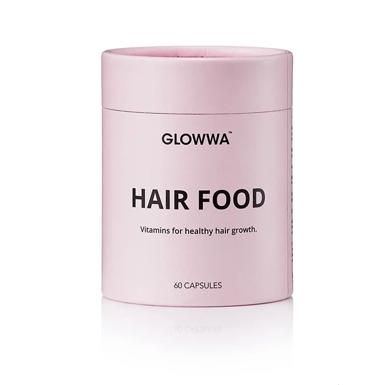 GLOWWA Hair Food - Hair Vitamins, 1 Month Supply
