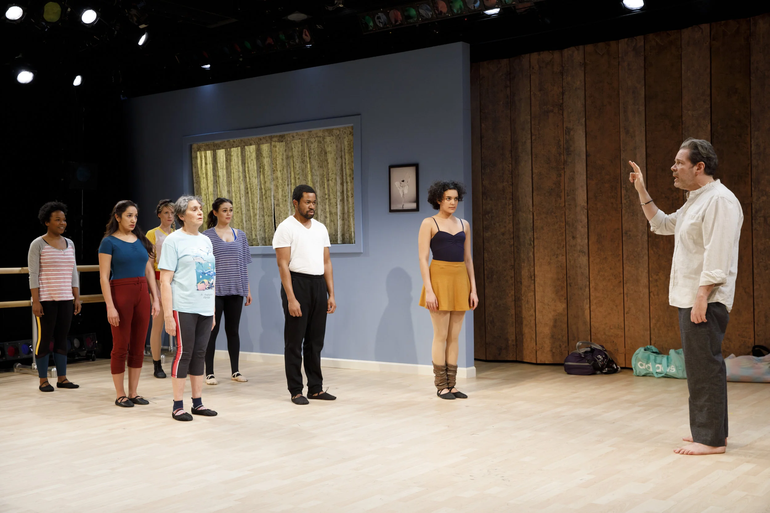 Dance Nation Directed by Lee Sunday Evans Costume Design by Ásta Bennie Hostetter Scenic Design by Arnulfo Maldonado Lighting Design by Barbara Samuels Photo by Joan Marcus