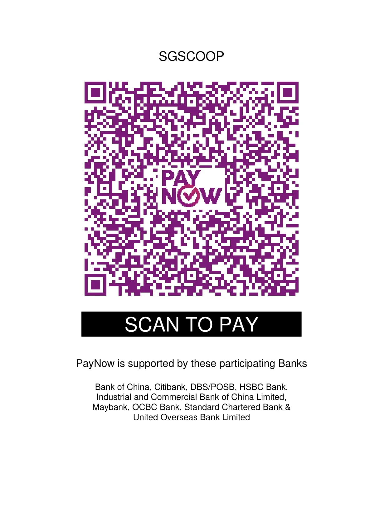 PAYNOW IS ACCEPTED