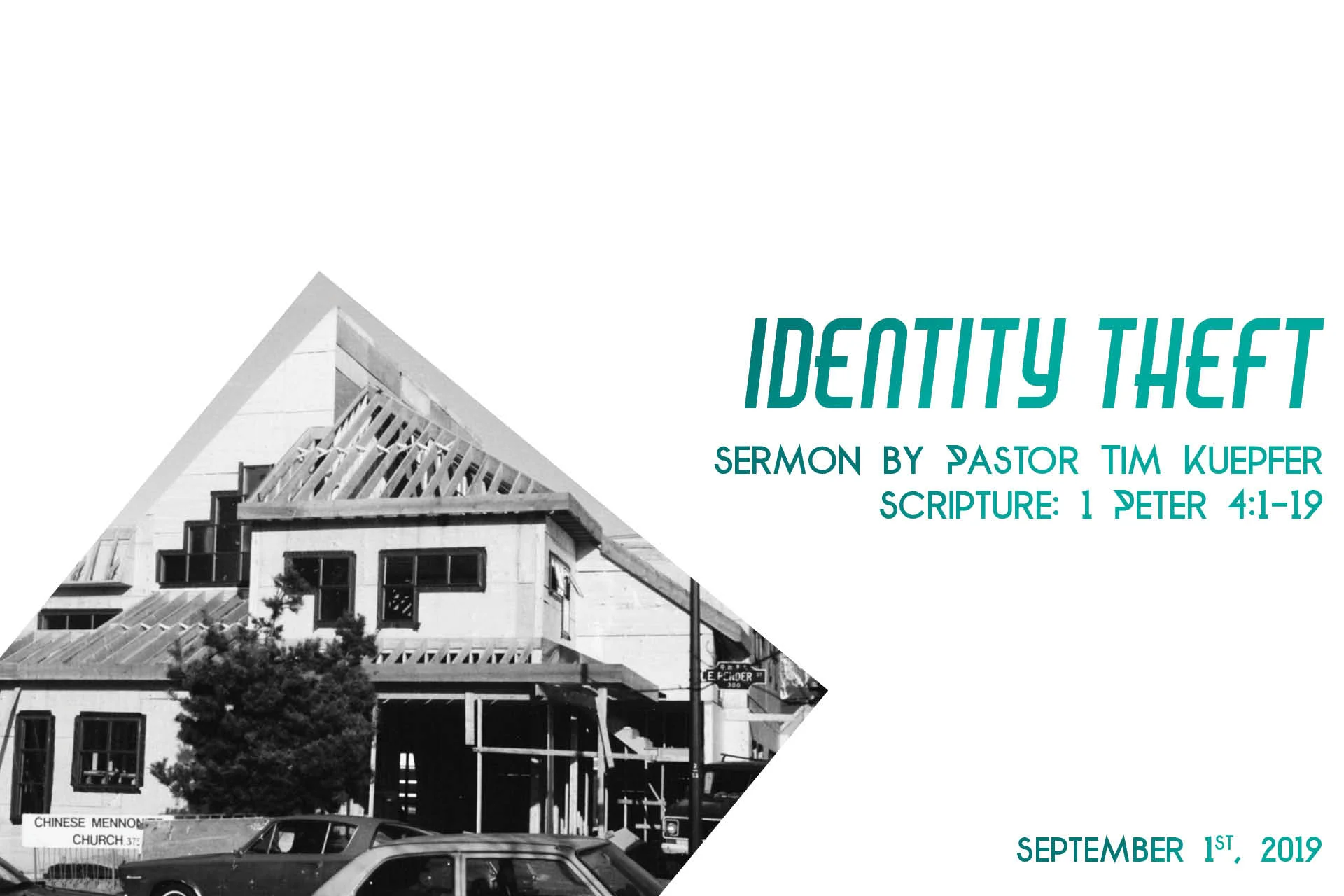 1 Peter 4:1-19 – Identity Theft