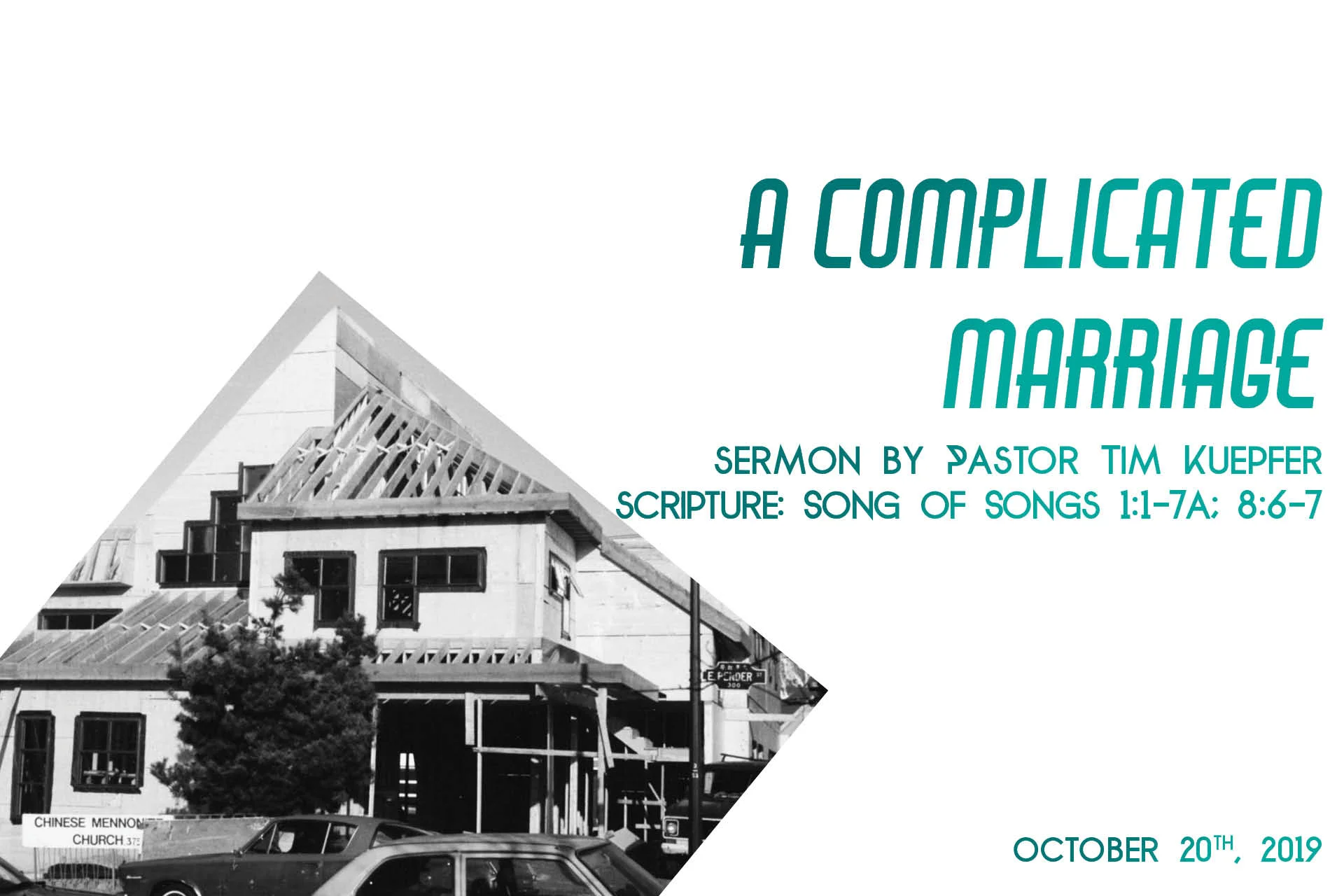 Song of Songs 1:1-7a; 8:6-7 – A Complicated Marriage