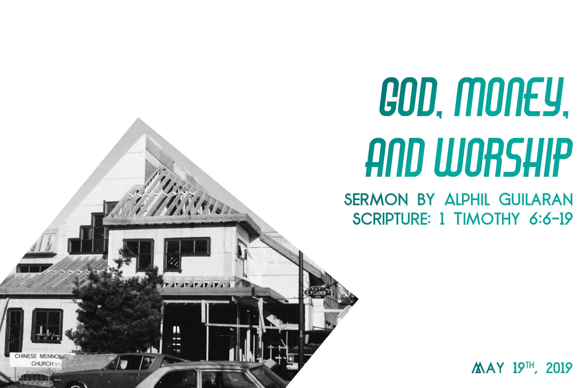Easter Re-creation 5: God, Money and Worship