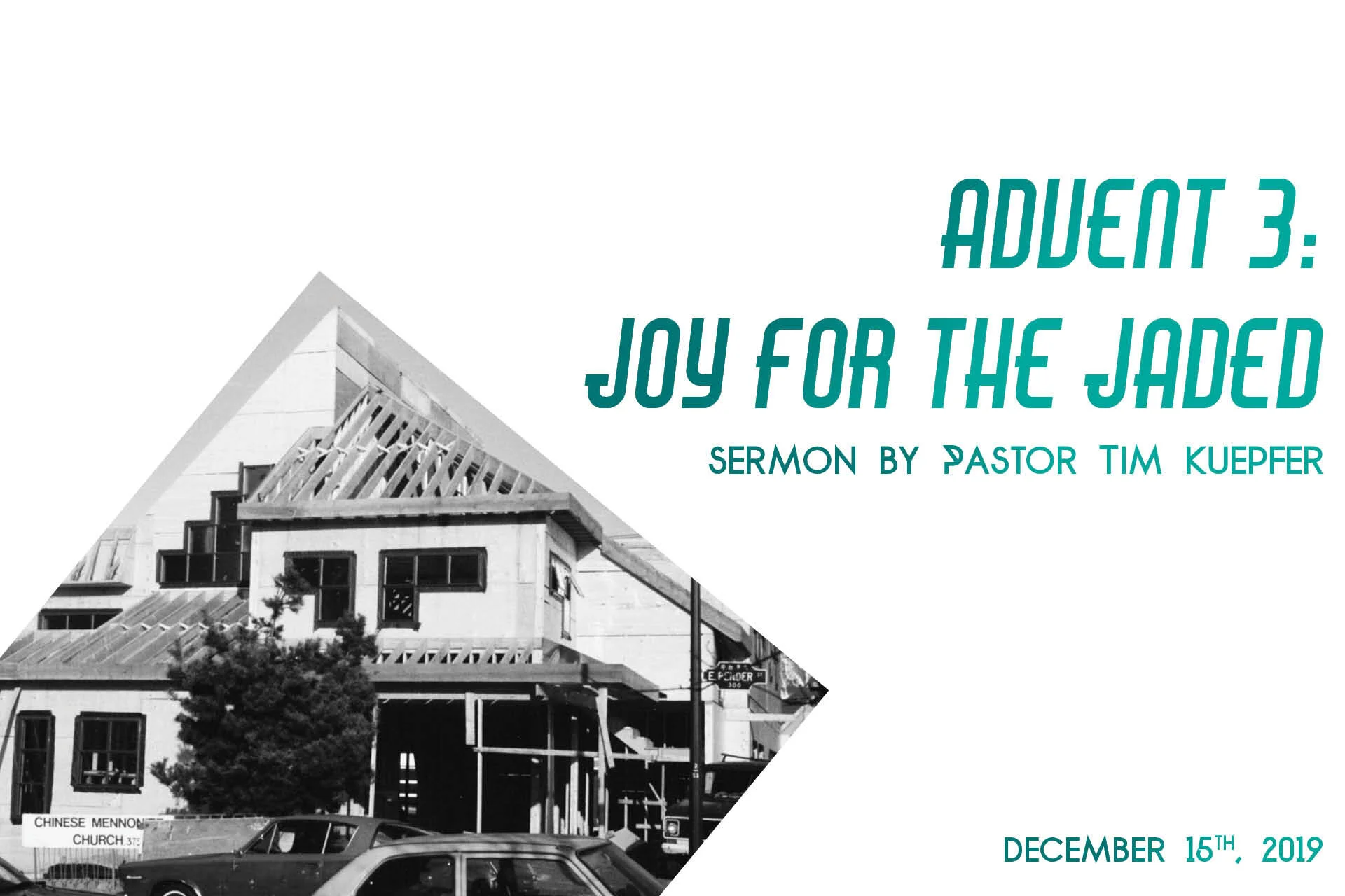 Advent 3: Joy for the Jaded