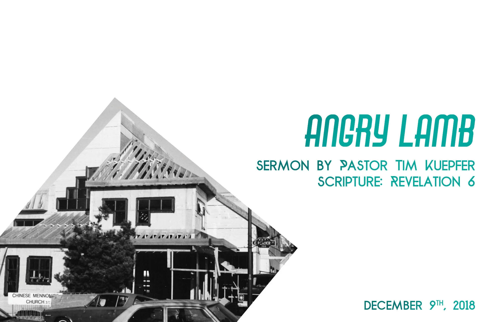 Revelation Talk 6: Angry Lamb