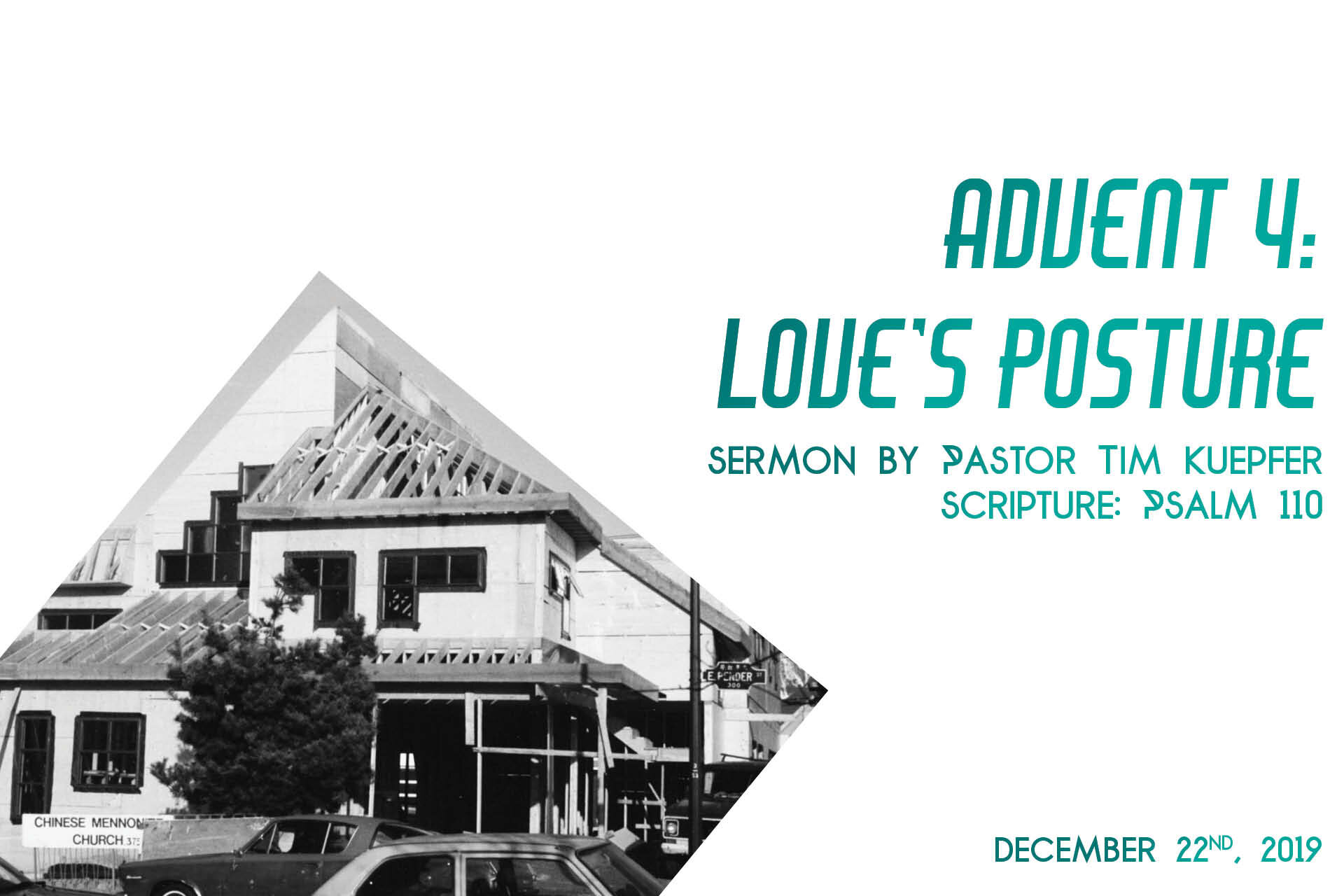 Advent 4: Love's Posture