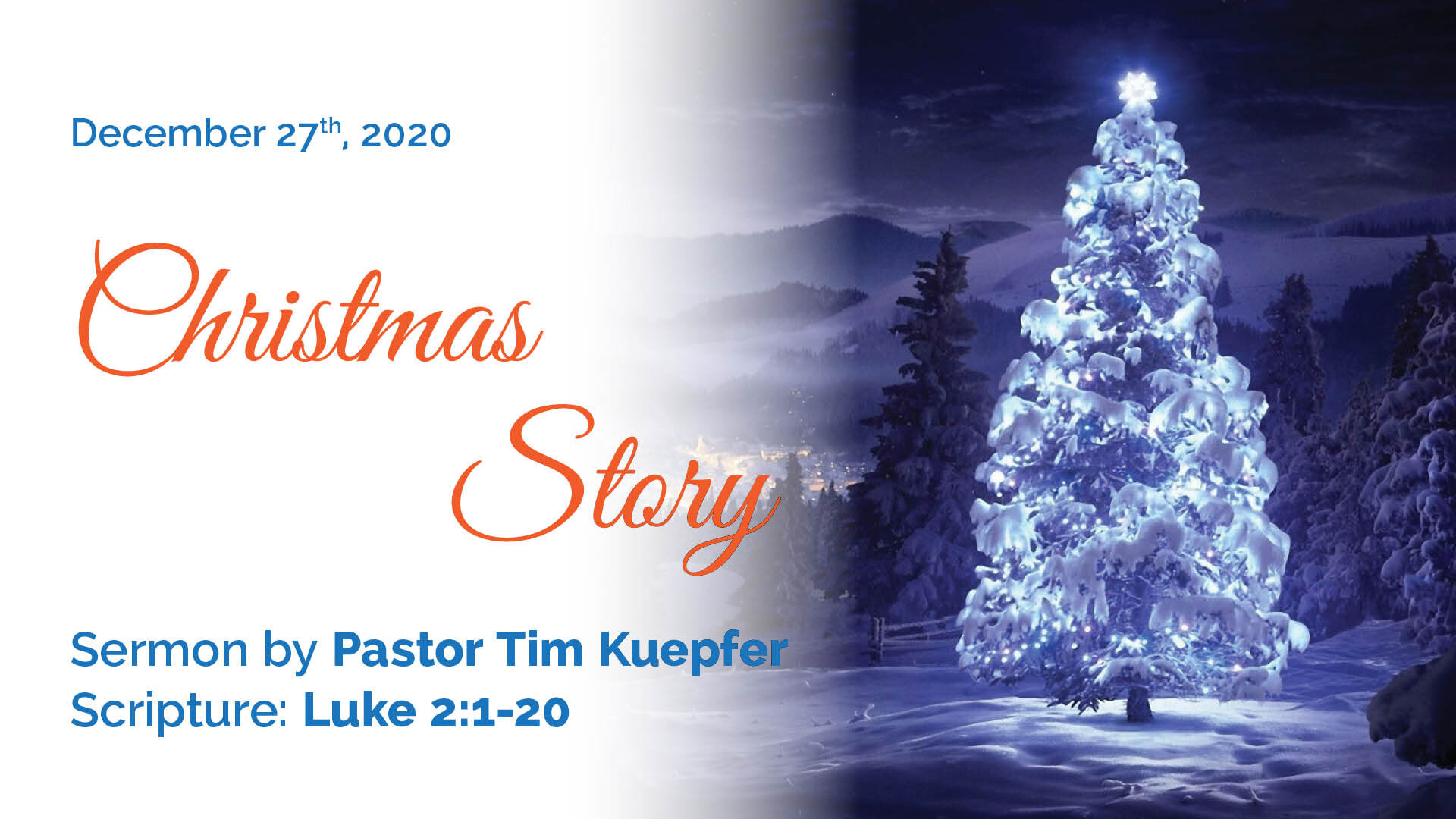Luke 2:1-20 – Christmas Story